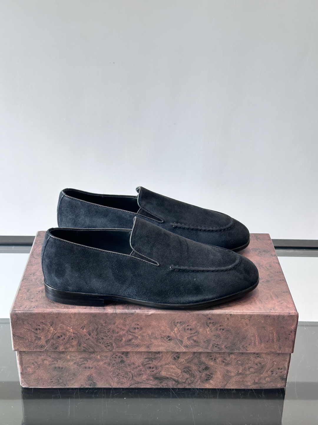 Stefano Ricci 史蒂芬高端奢侈品牌，男士乐福鞋👞，原版牛皮，质感高端细腻，内里全小牛皮面料，