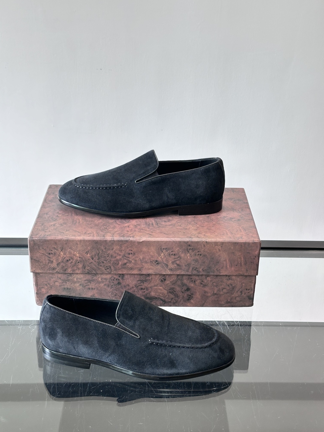 Stefano Ricci 史蒂芬高端奢侈品牌，男士乐福鞋👞，原版牛皮，质感高端细腻，内里全小牛皮面料，
