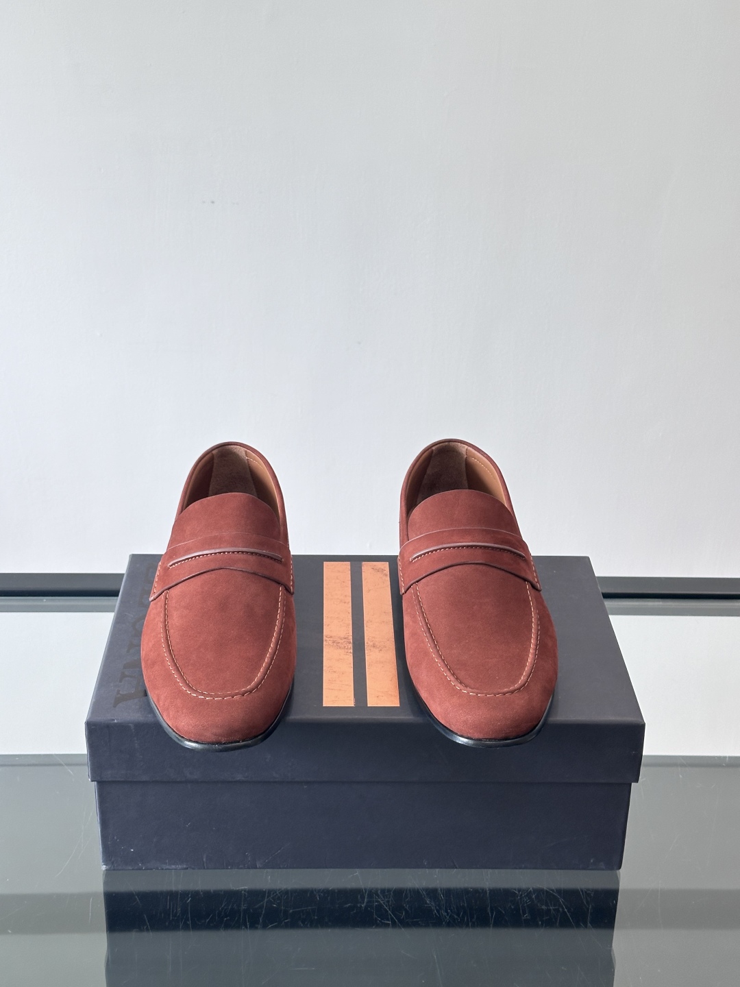 Ermenegildo Zegna 杰尼亚高端男士正装鞋休闲皮鞋，绅士臻享 型男必备 意大利进口牛皮皮胚
