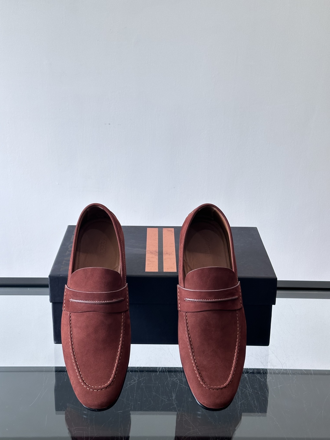 Ermenegildo Zegna 杰尼亚高端男士正装鞋休闲皮鞋，绅士臻享 型男必备 意大利进口牛皮皮胚