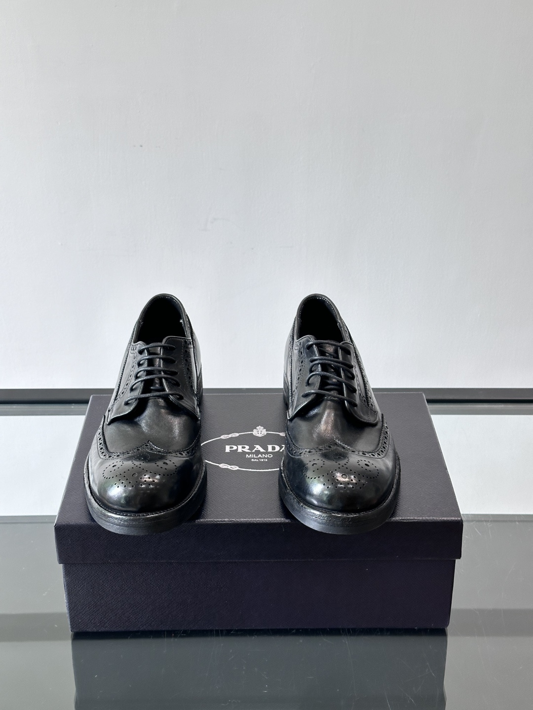 Prad* 男士水洗马皮🐎手工乐福鞋👞，猛货！水洗真皮夹层中底搭配橡胶外底皮鞋，款式新颖时尚，繁复鞋面里