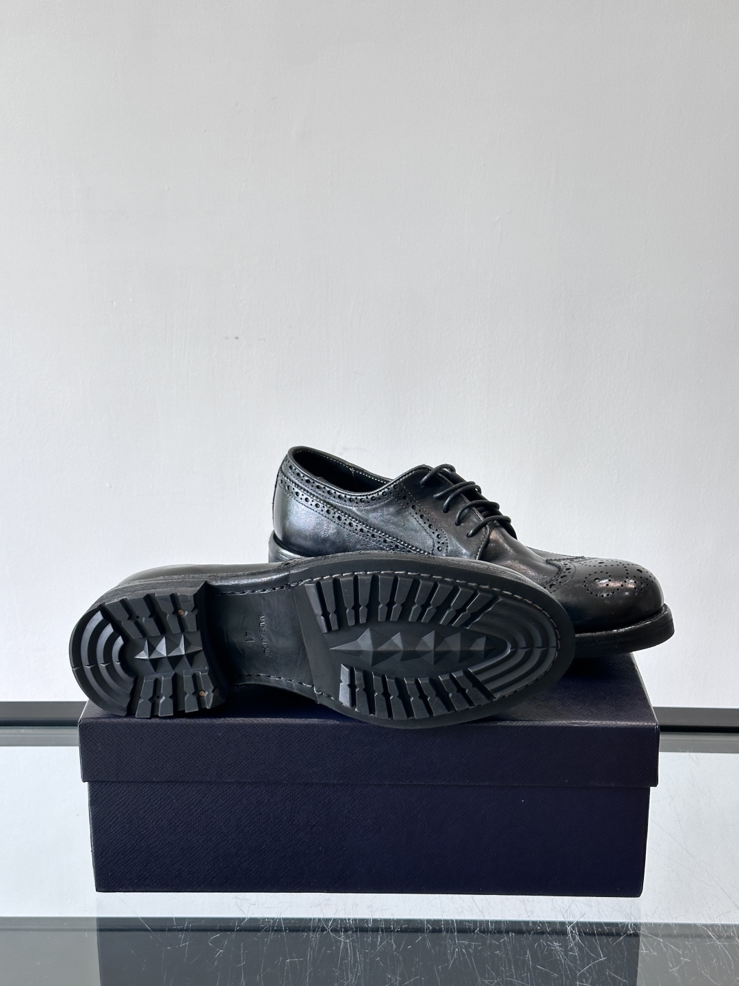 Prad* 男士水洗马皮🐎手工乐福鞋👞，猛货！水洗真皮夹层中底搭配橡胶外底皮鞋，款式新颖时尚，繁复鞋面里