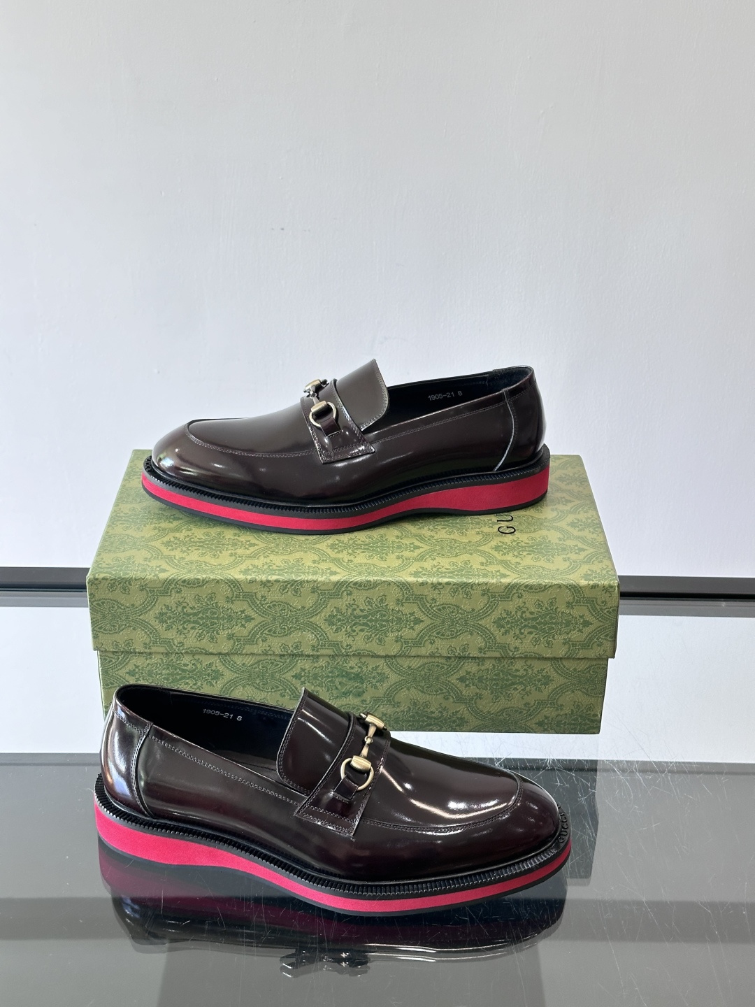 ◾️▫️G家原单男士正装休闲皮鞋，防滑橡胶大底！高端大气，私家开模定制原版品牌五金扣装饰，小牛皮透气内里