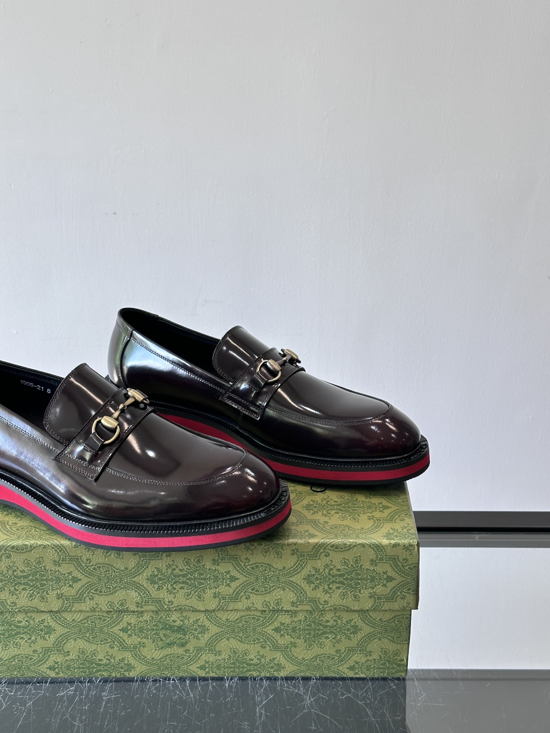 ◾️▫️G家原单男士正装休闲皮鞋，防滑橡胶大底！高端大气，私家开模定制原版品牌五金扣装饰，小牛皮透气内里