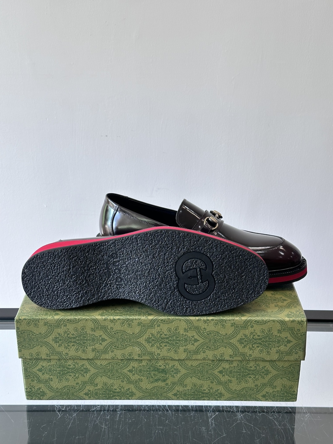 ◾️▫️G家原单男士正装休闲皮鞋，防滑橡胶大底！高端大气，私家开模定制原版品牌五金扣装饰，小牛皮透气内里