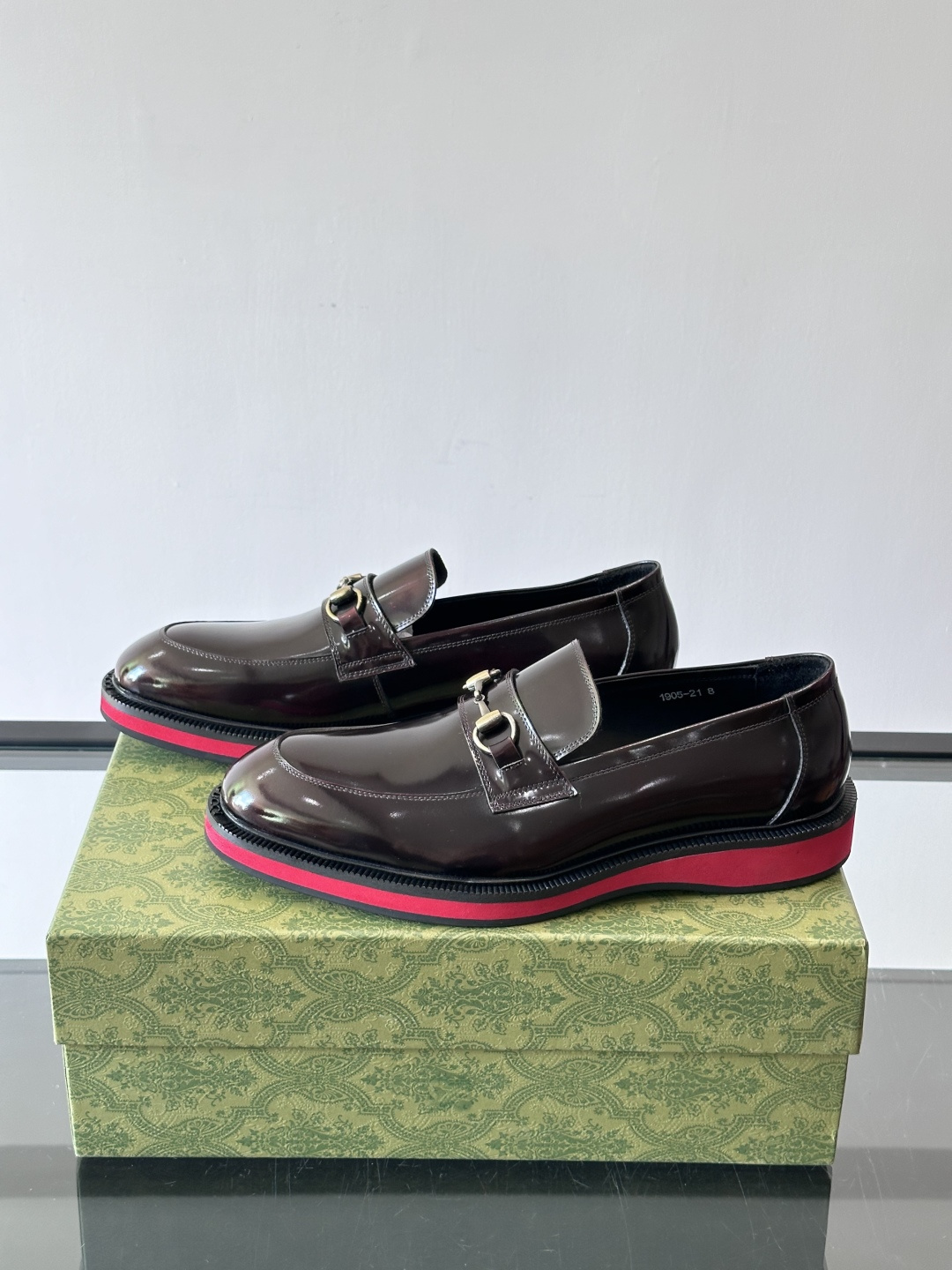 ◾️▫️G家原单男士正装休闲皮鞋，防滑橡胶大底！高端大气，私家开模定制原版品牌五金扣装饰，小牛皮透气内里