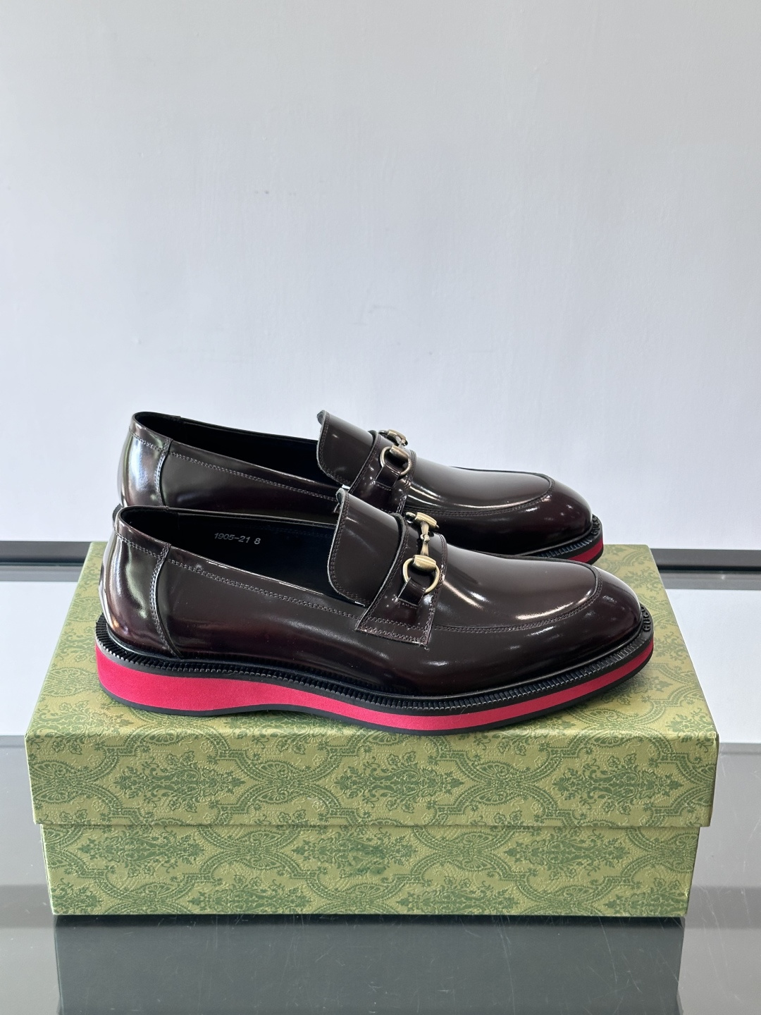 ◾️▫️G家原单男士正装休闲皮鞋，防滑橡胶大底！高端大气，私家开模定制原版品牌五金扣装饰，小牛皮透气内里