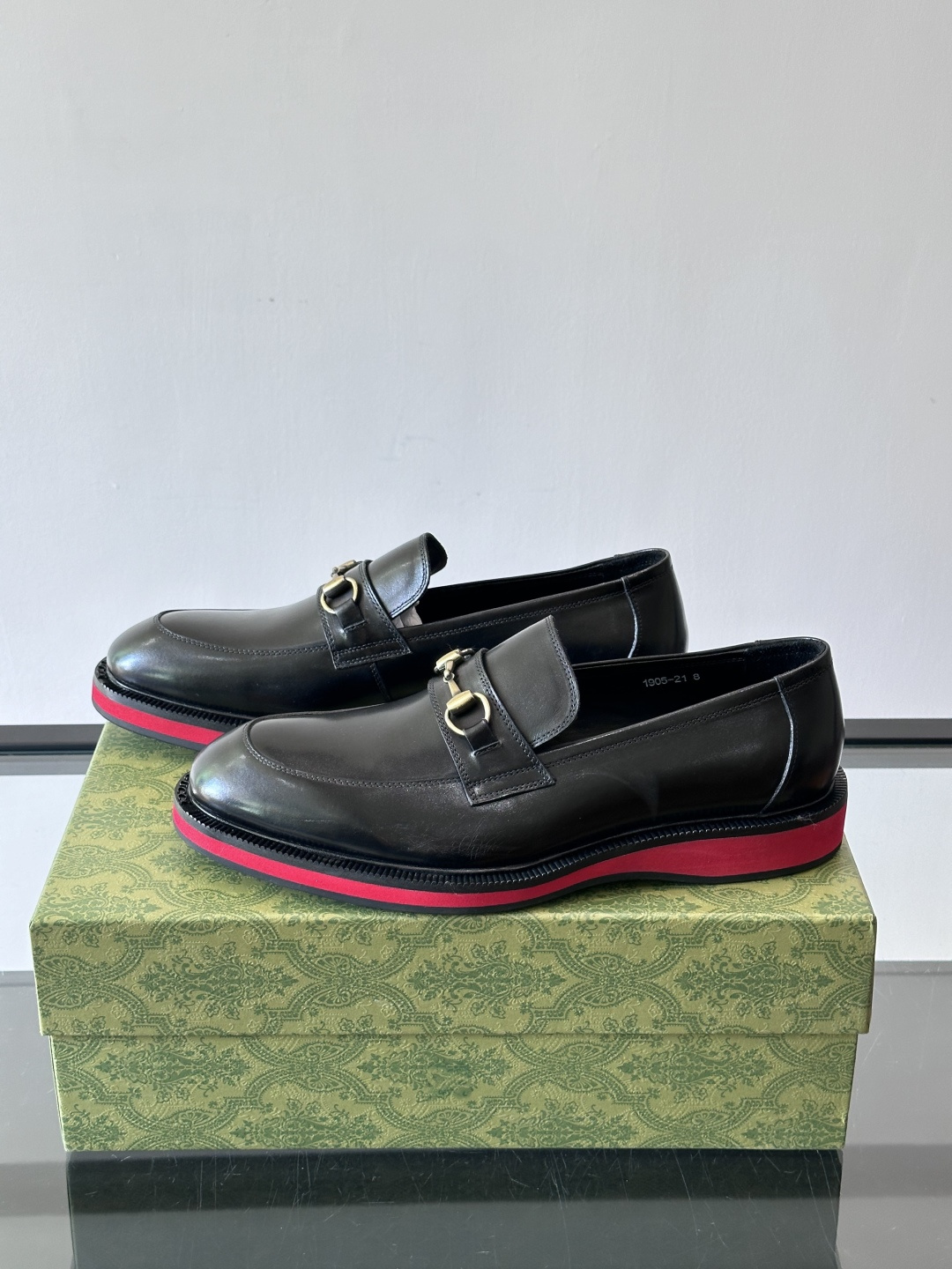 ◾️▫️G家原单男士正装休闲皮鞋，防滑橡胶大底！高端大气，私家开模定制原版品牌五金扣装饰，小牛皮透气内里