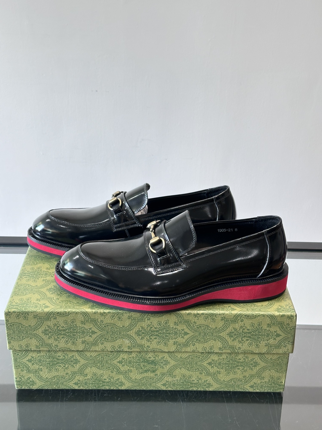 ◾️▫️G家原单男士正装休闲皮鞋，防滑橡胶大底！高端大气，私家开模定制原版品牌五金扣装饰，小牛皮透气内里