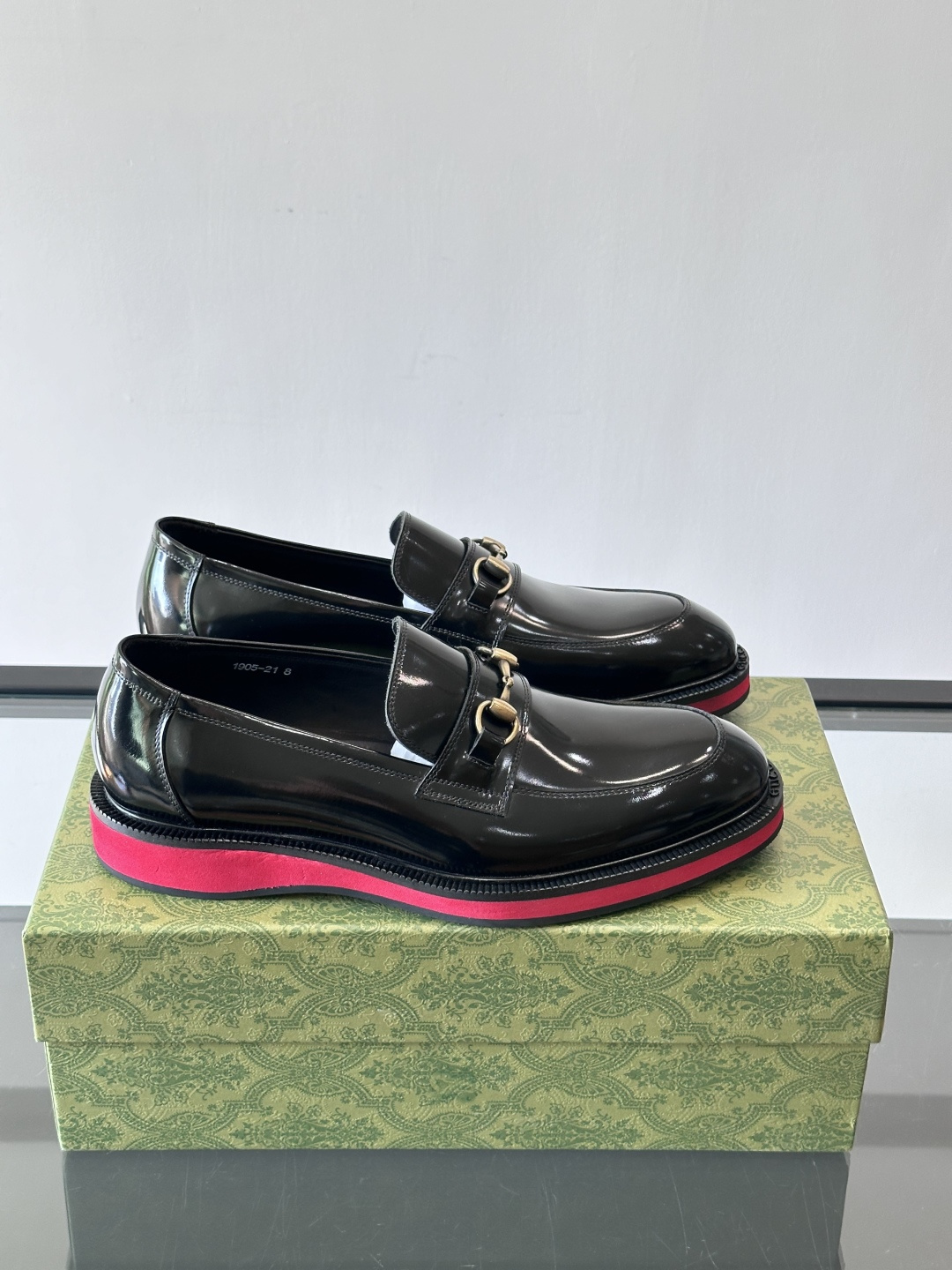 ◾️▫️G家原单男士正装休闲皮鞋，防滑橡胶大底！高端大气，私家开模定制原版品牌五金扣装饰，小牛皮透气内里