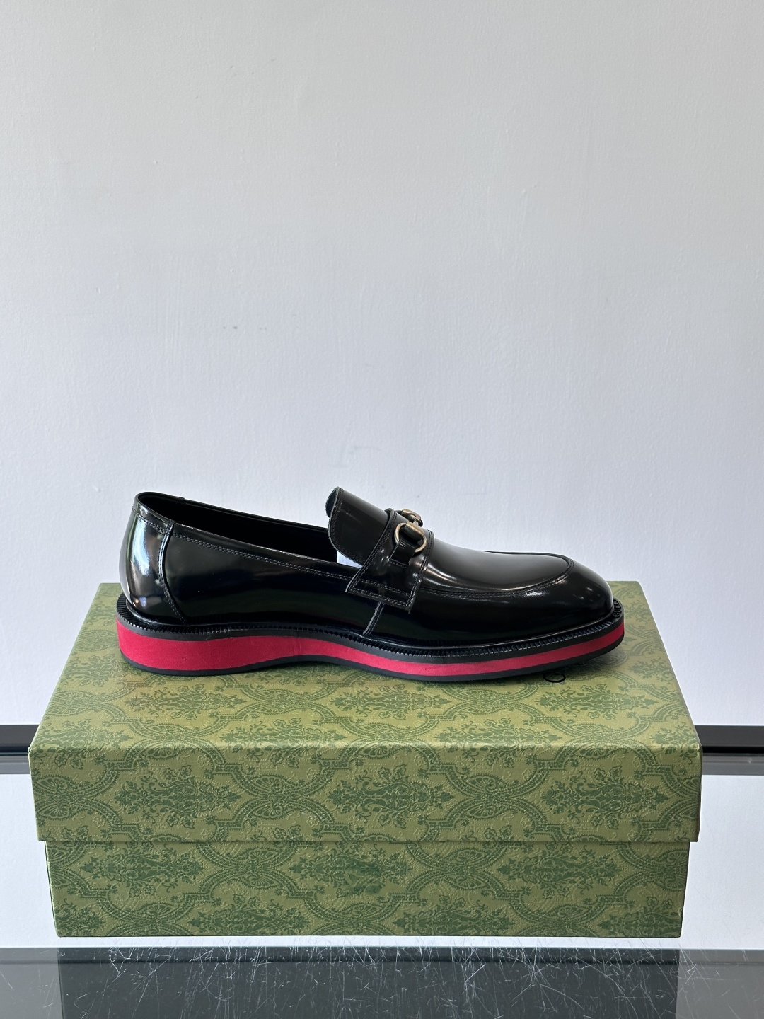 ◾️▫️G家原单男士正装休闲皮鞋，防滑橡胶大底！高端大气，私家开模定制原版品牌五金扣装饰，小牛皮透气内里