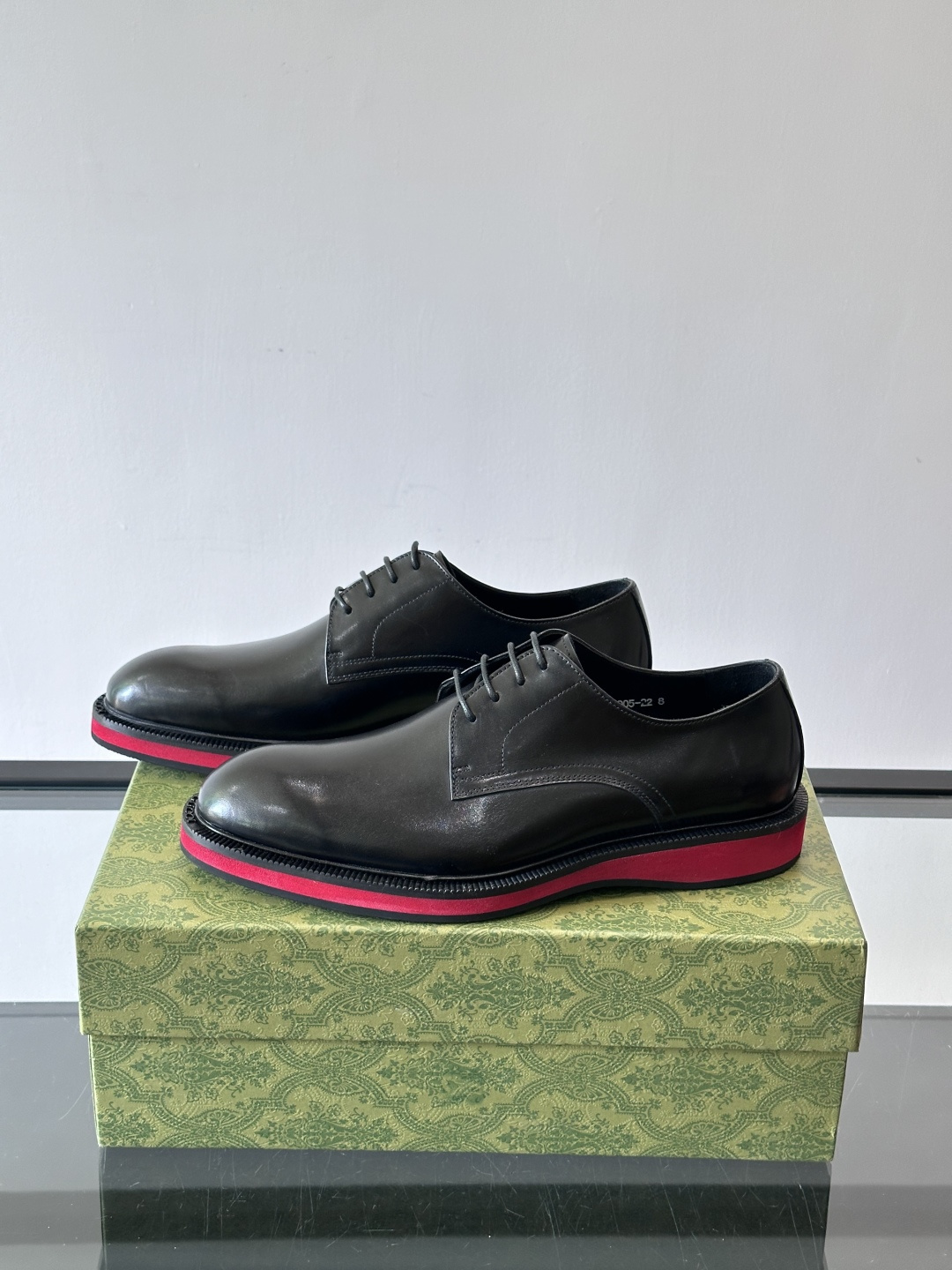 ◾️▫️G家原单男士正装休闲皮鞋，防滑橡胶大底！高端大气，私家开模定制原版品牌五金扣装饰，小牛皮透气内里