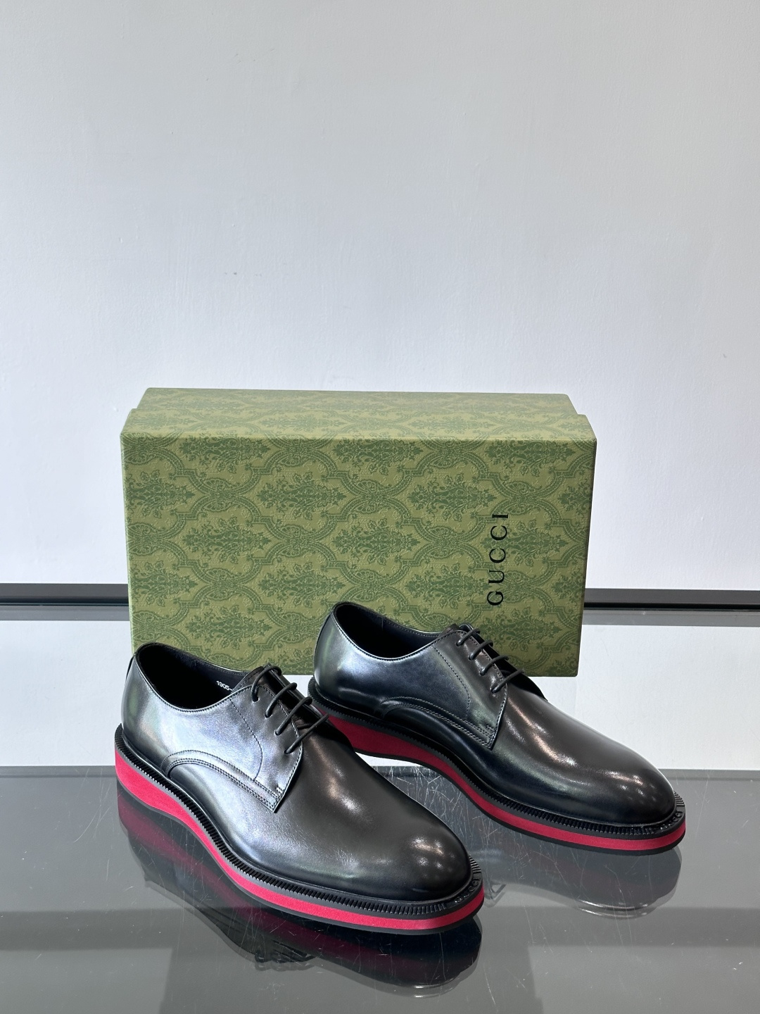 ◾️▫️G家原单男士正装休闲皮鞋，防滑橡胶大底！高端大气，私家开模定制原版品牌五金扣装饰，小牛皮透气内里