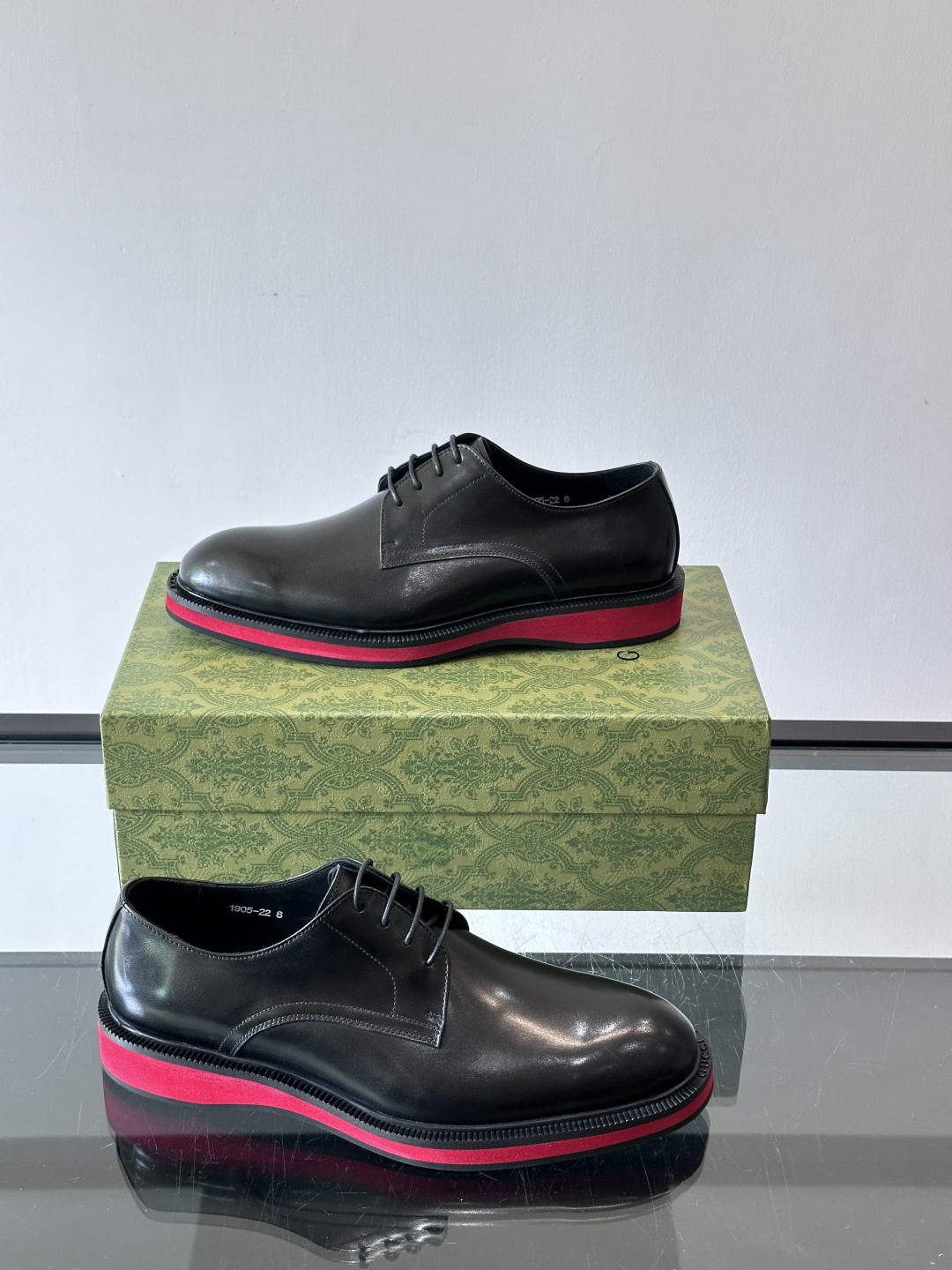 ◾️▫️G家原单男士正装休闲皮鞋，防滑橡胶大底！高端大气，私家开模定制原版品牌五金扣装饰，小牛皮透气内里