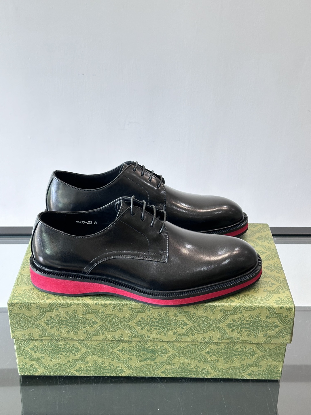 ◾️▫️G家原单男士正装休闲皮鞋，防滑橡胶大底！高端大气，私家开模定制原版品牌五金扣装饰，小牛皮透气内里