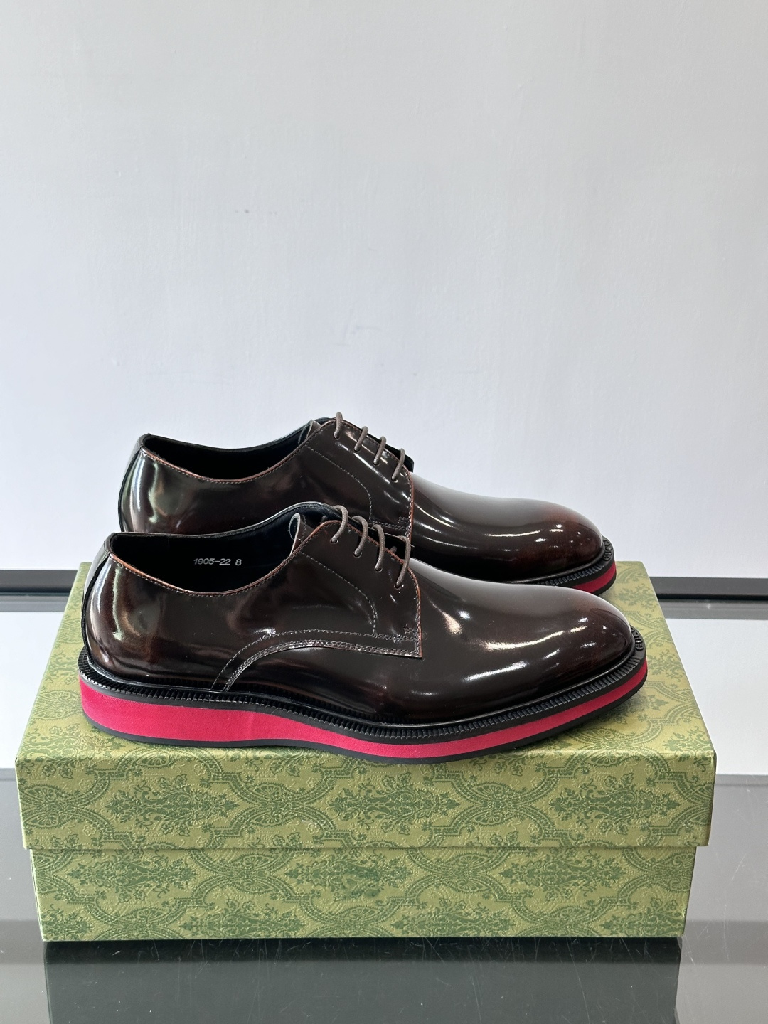 ◾️▫️G家原单男士正装休闲皮鞋，防滑橡胶大底！高端大气，私家开模定制原版品牌五金扣装饰，小牛皮透气内里