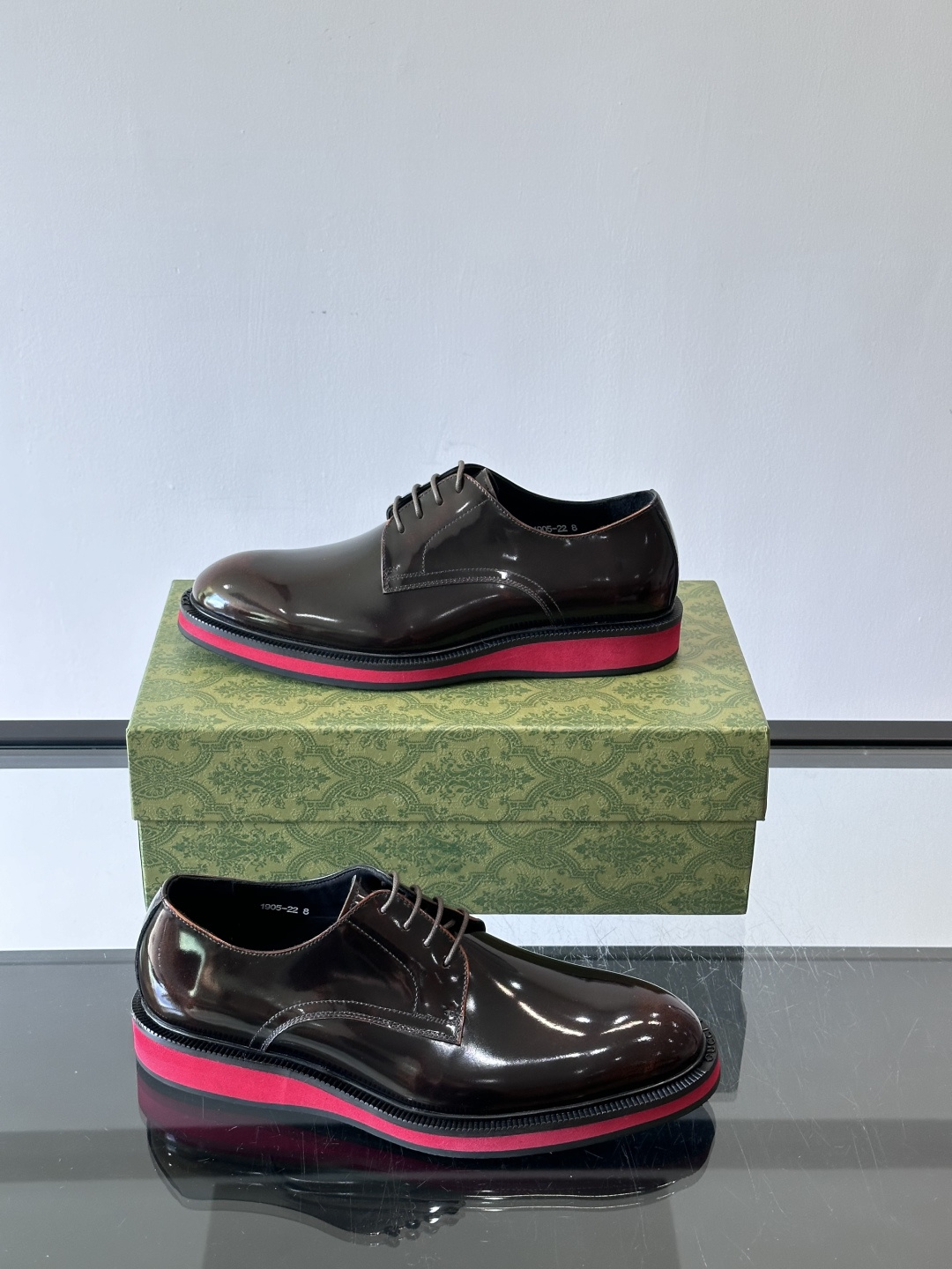 ◾️▫️G家原单男士正装休闲皮鞋，防滑橡胶大底！高端大气，私家开模定制原版品牌五金扣装饰，小牛皮透气内里