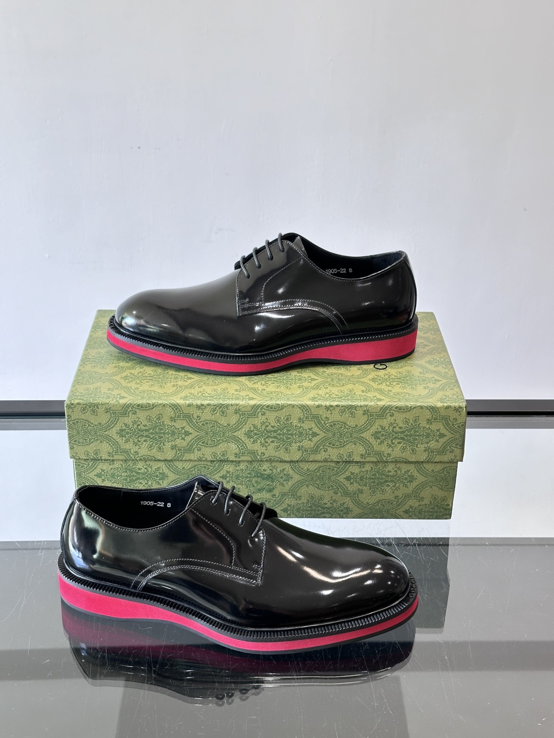 ◾️▫️G家原单男士正装休闲皮鞋，防滑橡胶大底！高端大气，私家开模定制原版品牌五金扣装饰，小牛皮透气内里