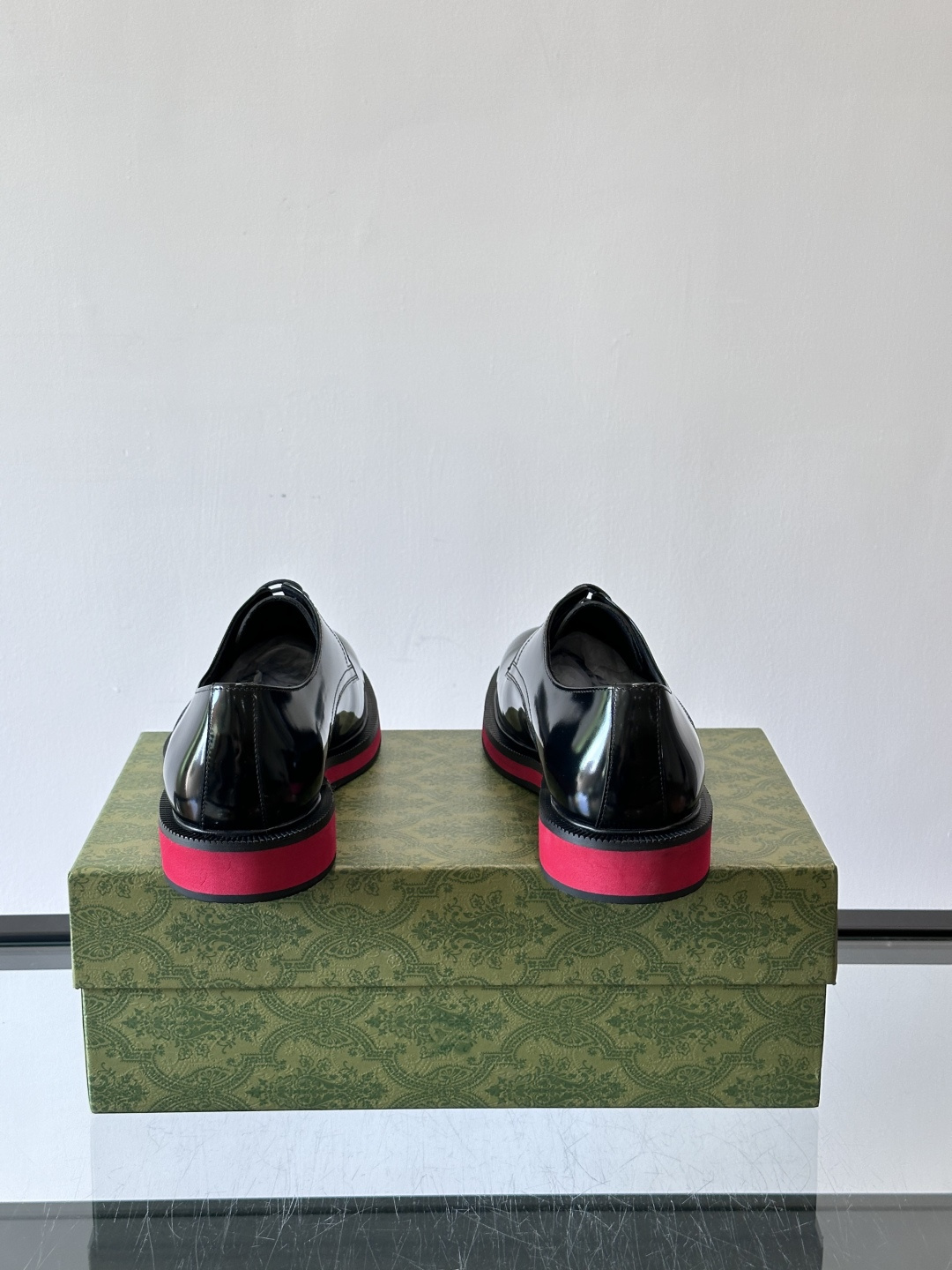 ◾️▫️G家原单男士正装休闲皮鞋，防滑橡胶大底！高端大气，私家开模定制原版品牌五金扣装饰，小牛皮透气内里