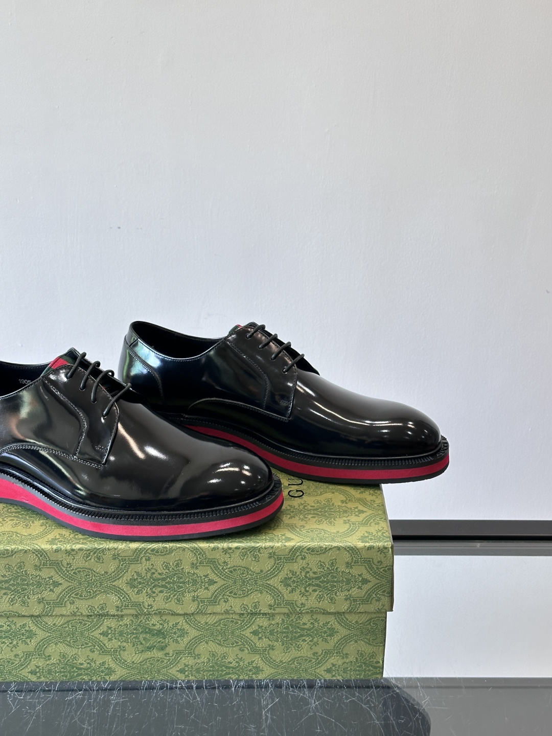 ◾️▫️G家原单男士正装休闲皮鞋，防滑橡胶大底！高端大气，私家开模定制原版品牌五金扣装饰，小牛皮透气内里