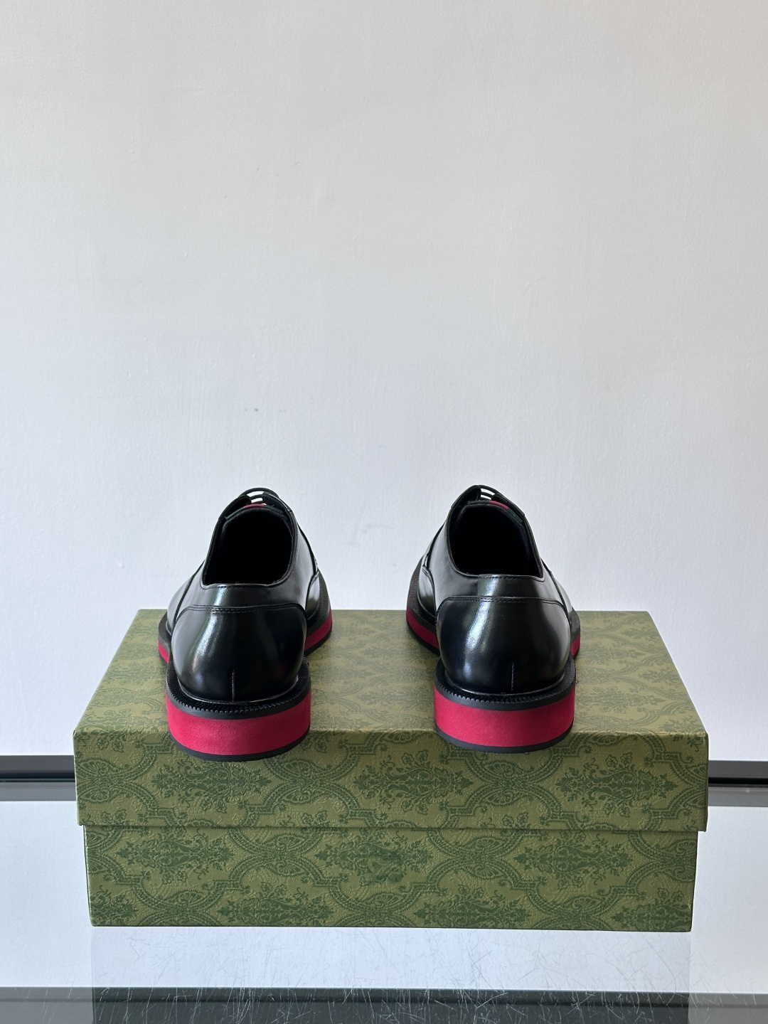 ◾️▫️G家原单男士正装休闲皮鞋，防滑橡胶大底！高端大气，私家开模定制原版品牌五金扣装饰，小牛皮透气内里