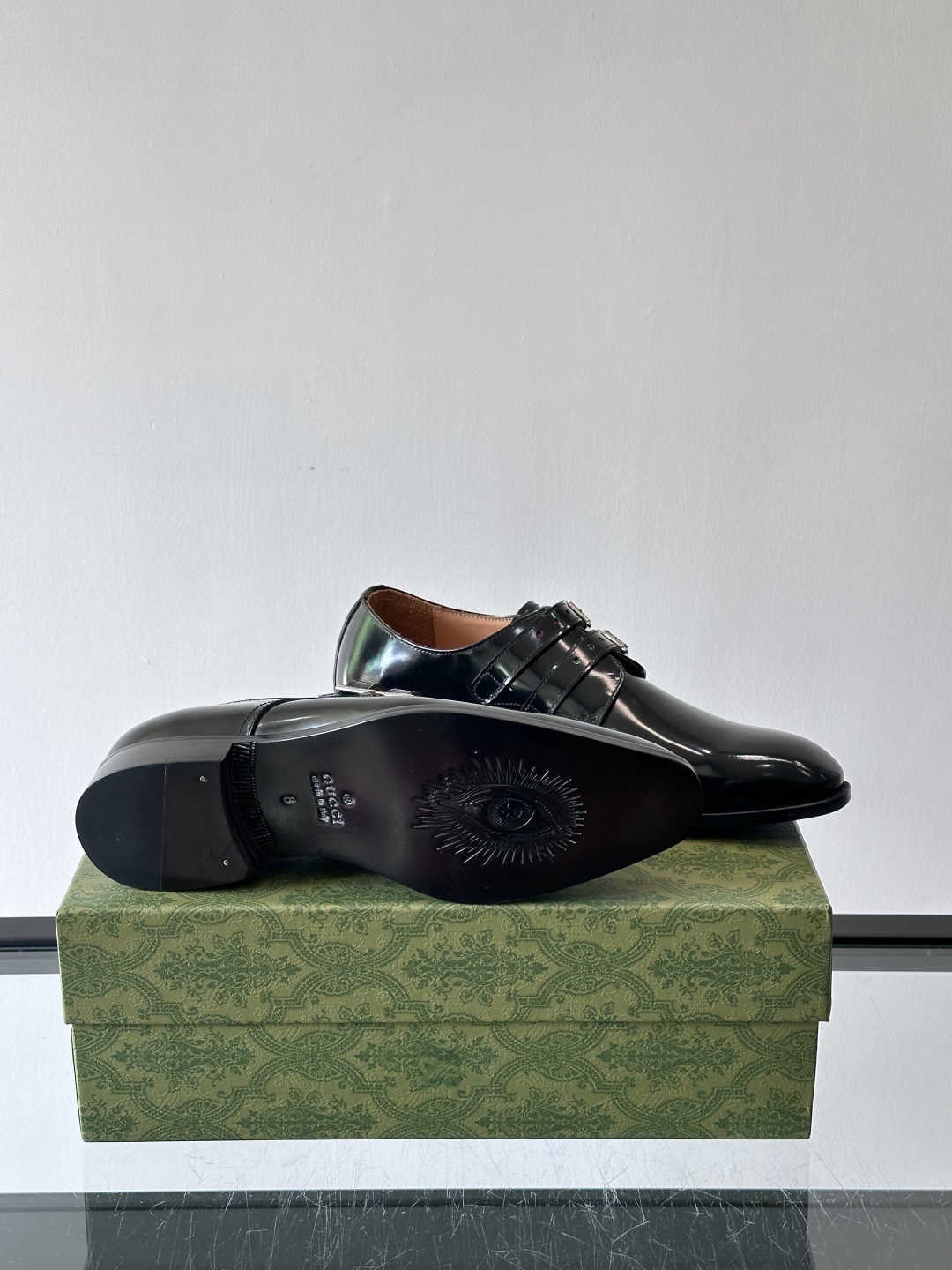 gucci 男士商务小皮鞋，上脚非常好看！精品商务休闲皮鞋💥💥真皮大底产品意大利进口牛皮制作🐂进口水染牛