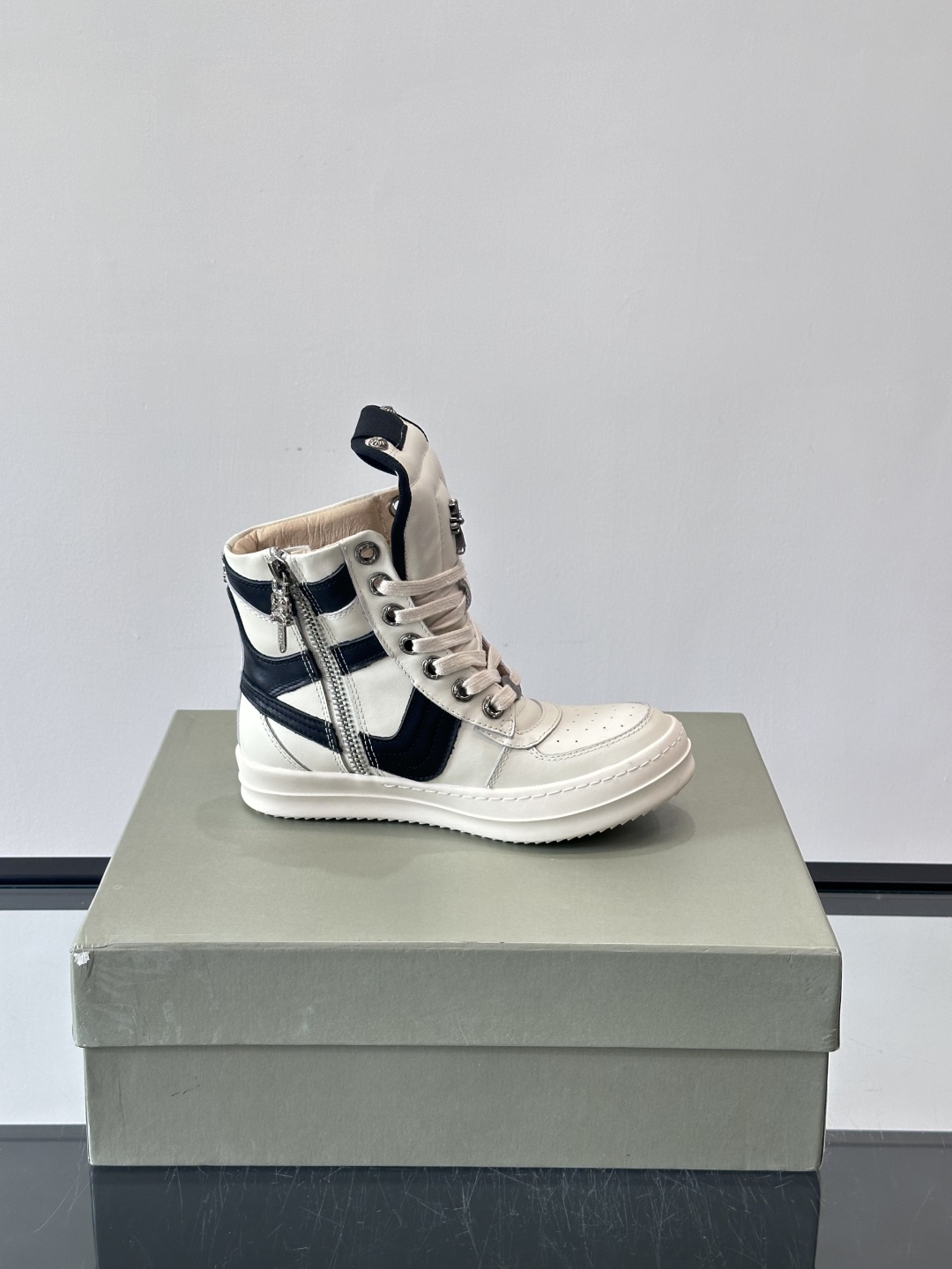 Rick Owens Chrome Hearts High-Top Sneakers - Black & White, Iconic Design 7 cmp i1761413760037 3326 0 5