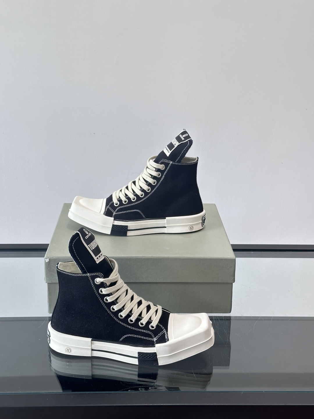 Rick Owens DRKSHDW x Converse Chuck 70: Square Toe, Platform Sneakers 5 cmp i1761414031862 4415 0 3