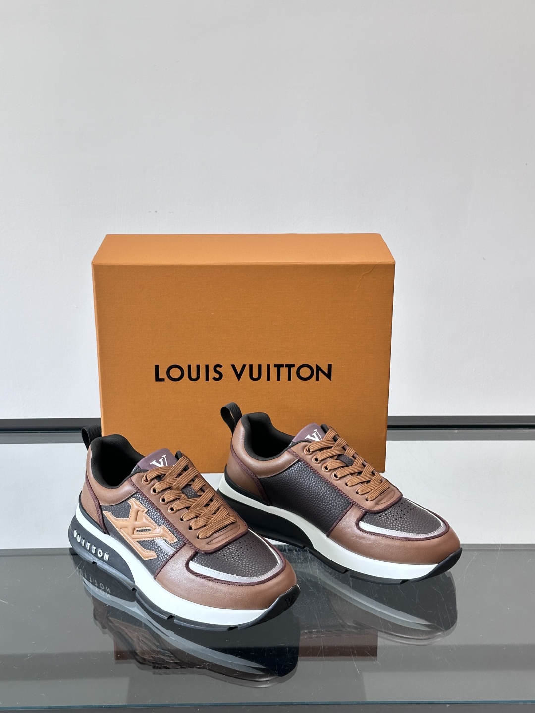 Louis Vuitton Run Away Sneakers: Leather and Fabric, Ultimate Comfort & Style 6 cmp i1761982507569 140 0 4