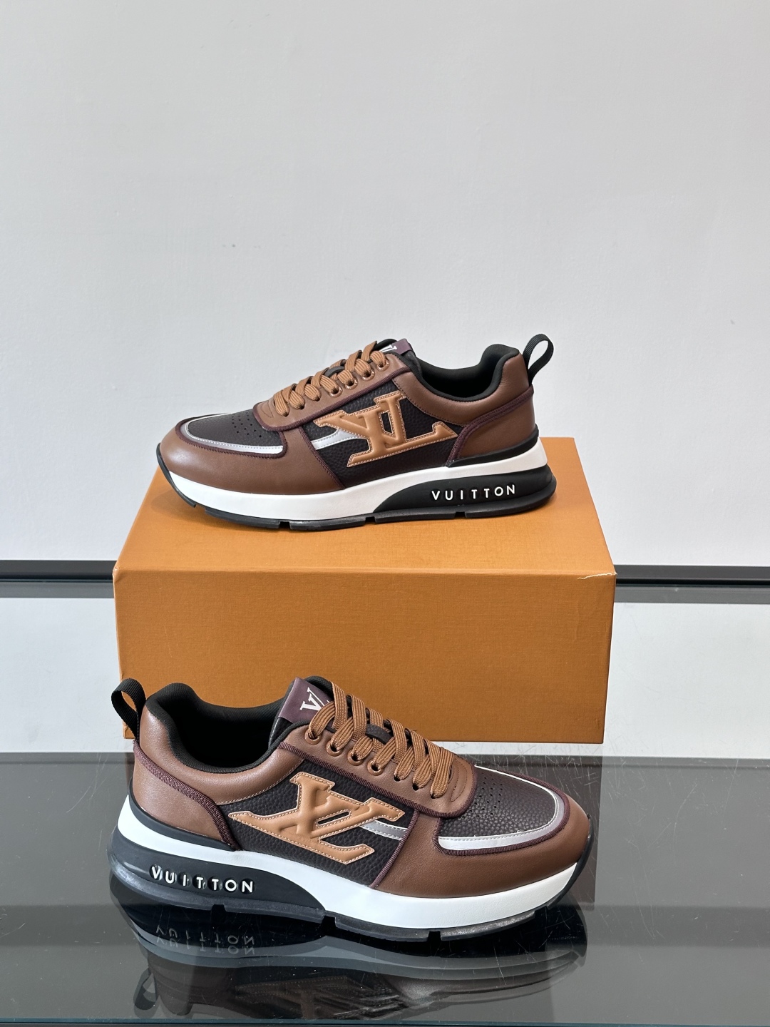 Louis Vuitton Run Away Sneakers: Leather and Fabric, Ultimate Comfort & Style 5 cmp i1761982509117 6202 0 3