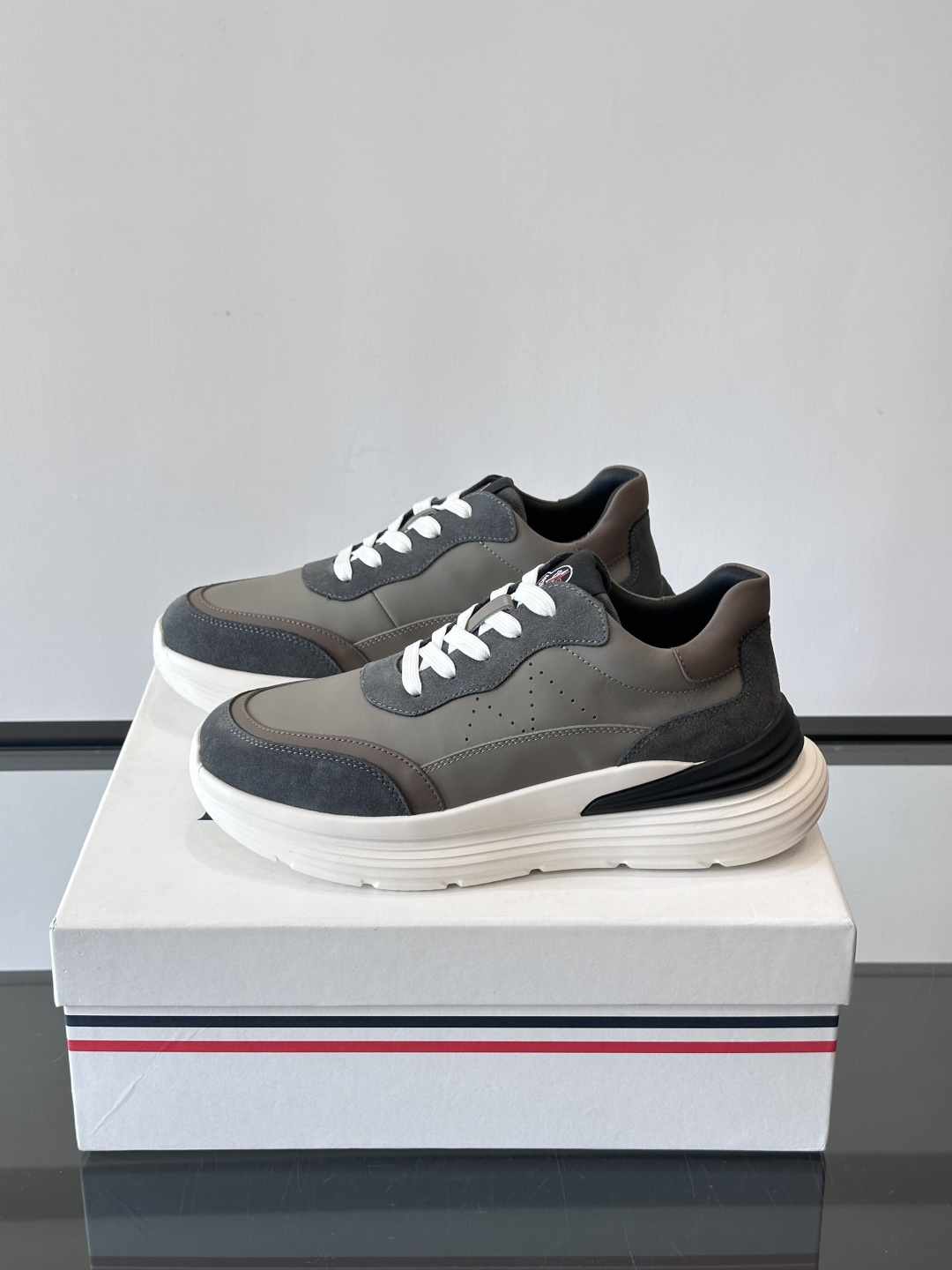 Moncler Chunky Sole Sneakers - White, Gray, and Blue - Versatile & Stylish 4 cmp i1762918691721 613 0 2