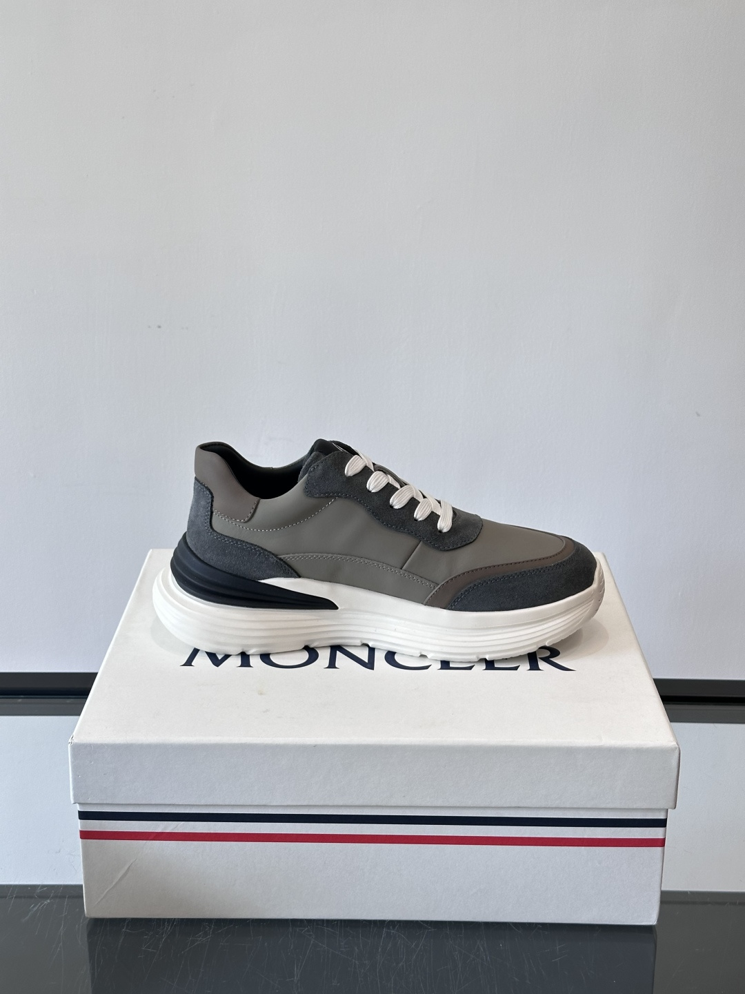 Moncler Chunky Sole Sneakers - White, Gray, and Blue - Versatile & Stylish 7 cmp i1762918699609 6031 0 5