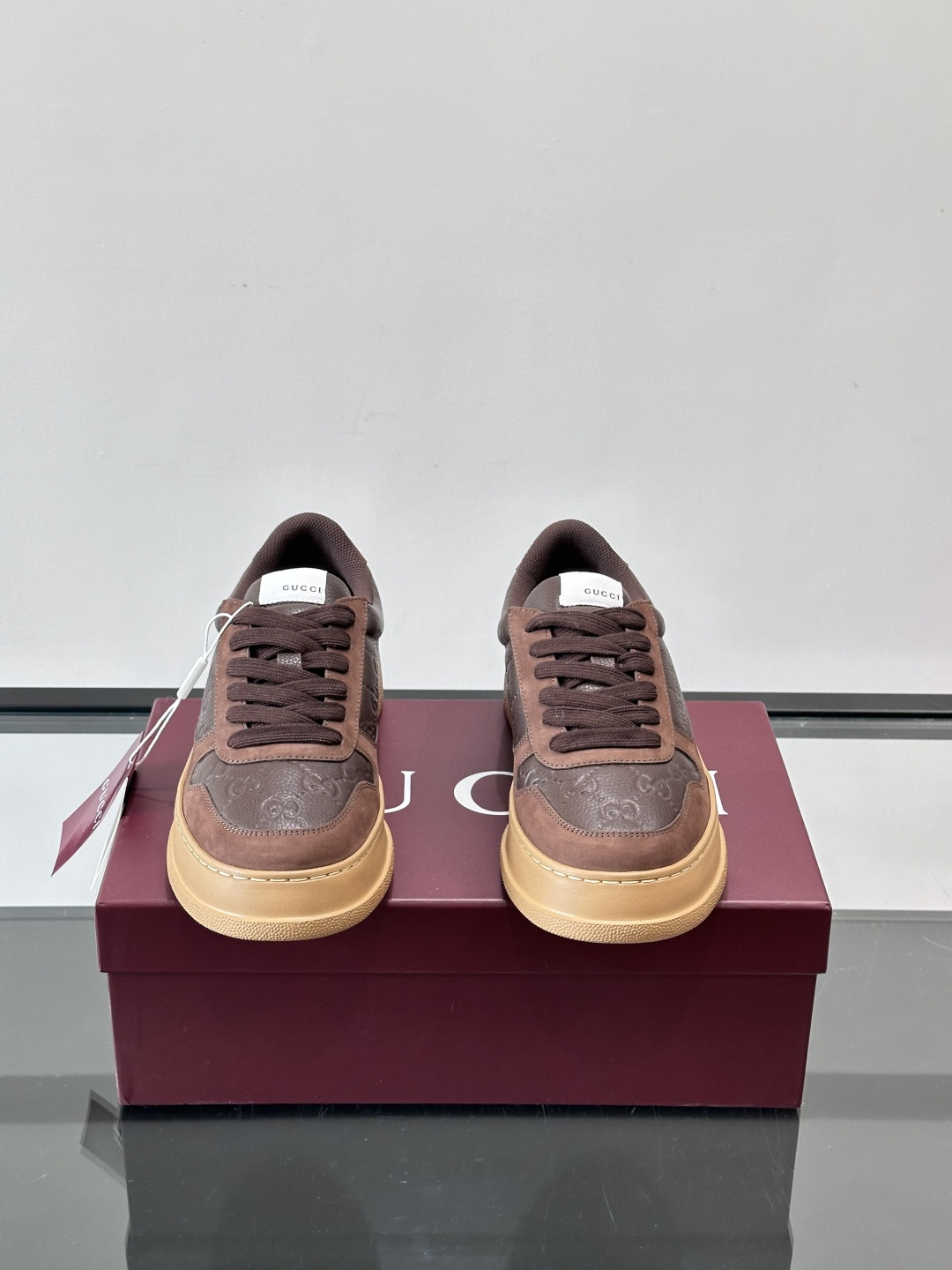 ◾️▫️Gucci男士厚底饼干鞋运动鞋，这款的舒适度真的很绝，超级轻便舒适百搭，👍必备单品，这款单品充满