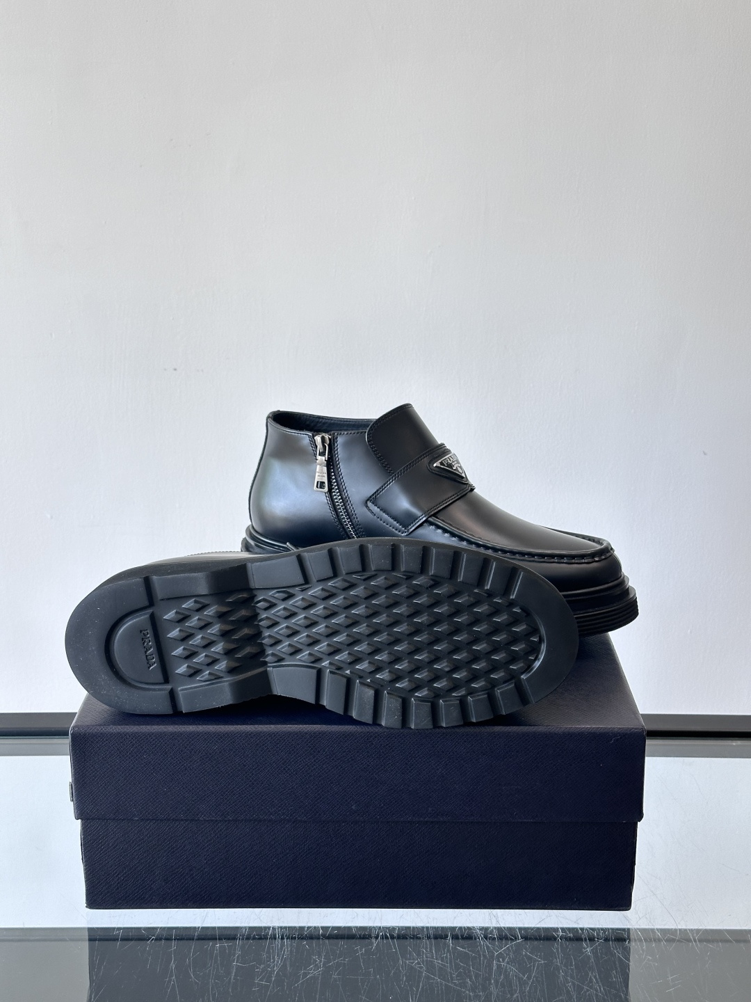 Prada Men's High-Top Boots - Handmade Italian Leather, Rubber Sole, Sizes 39-44 10 cmp i1763196647270 1128 0 8