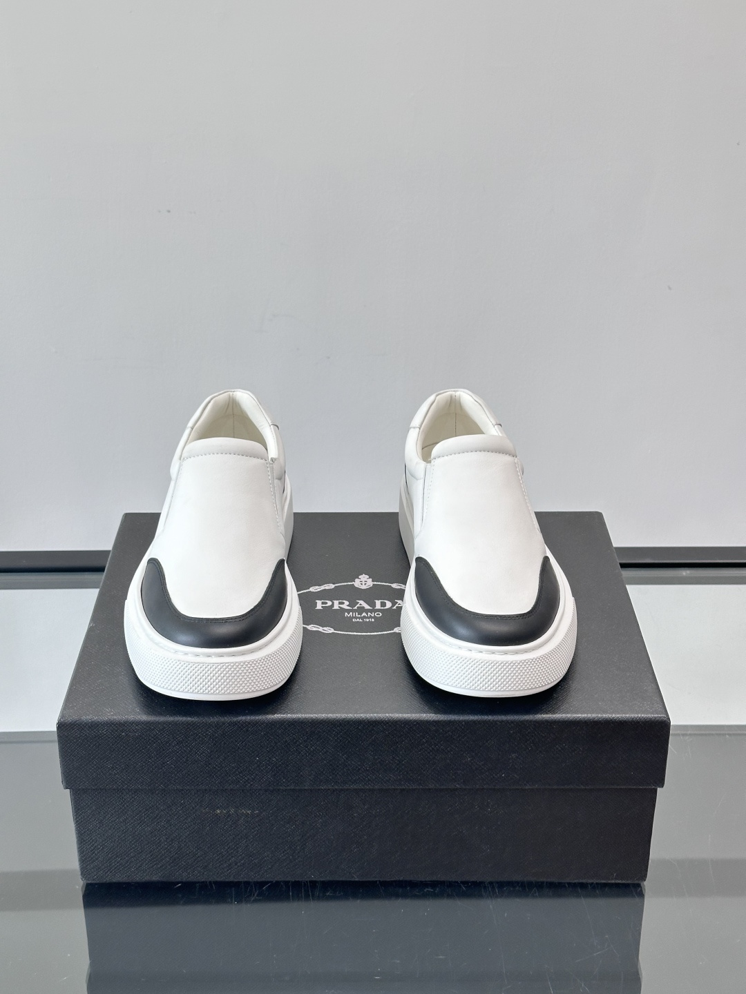 Prada Men's Leather Slip-On Loafers - Modern, Comfortable, and Stylish Sneakers 3 cmp i1763301959990 6806 0 1