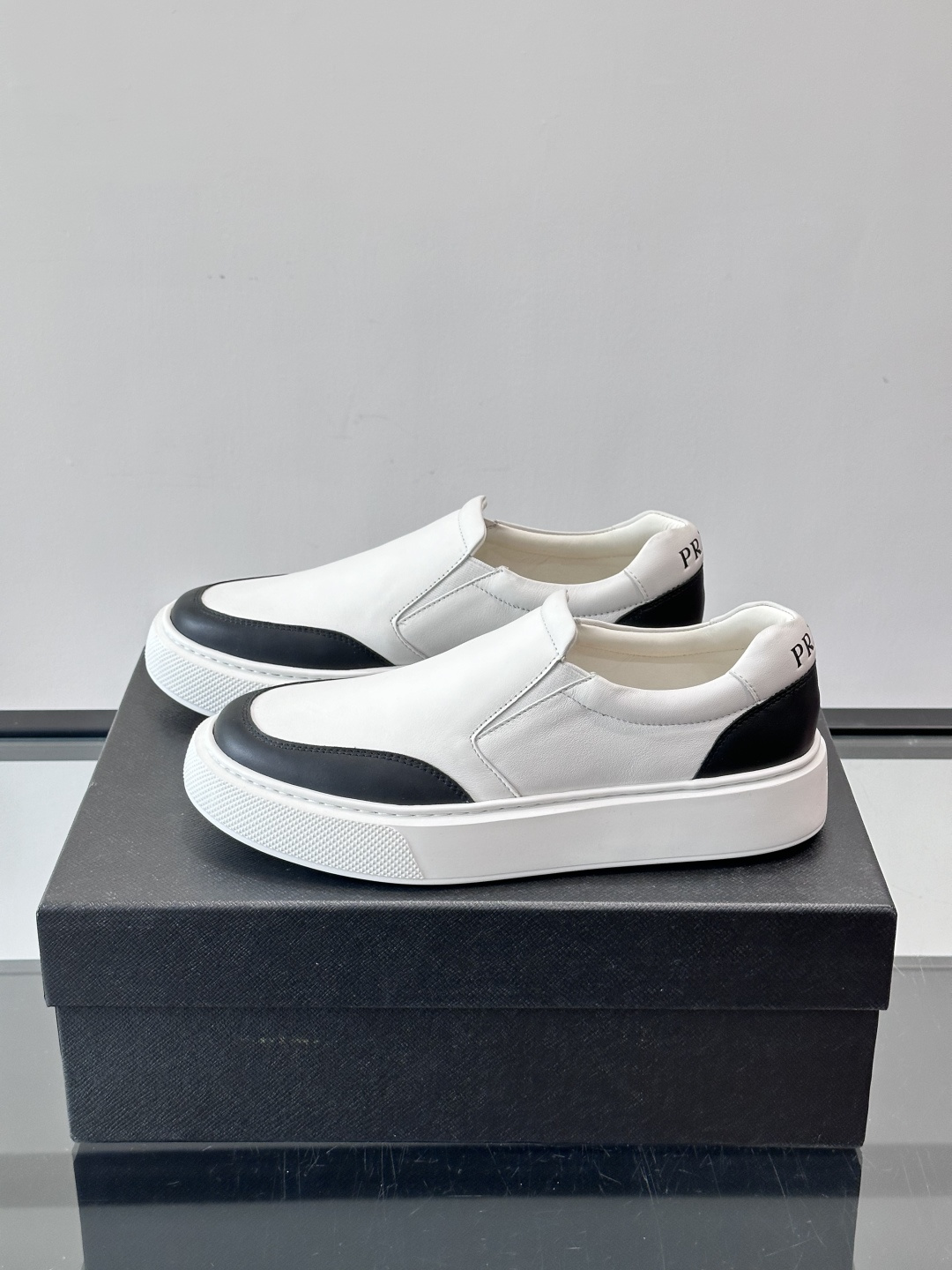 Prada Men's Leather Slip-On Loafers - Modern, Comfortable, and Stylish Sneakers 4 cmp i1763301960055 8933 0 2