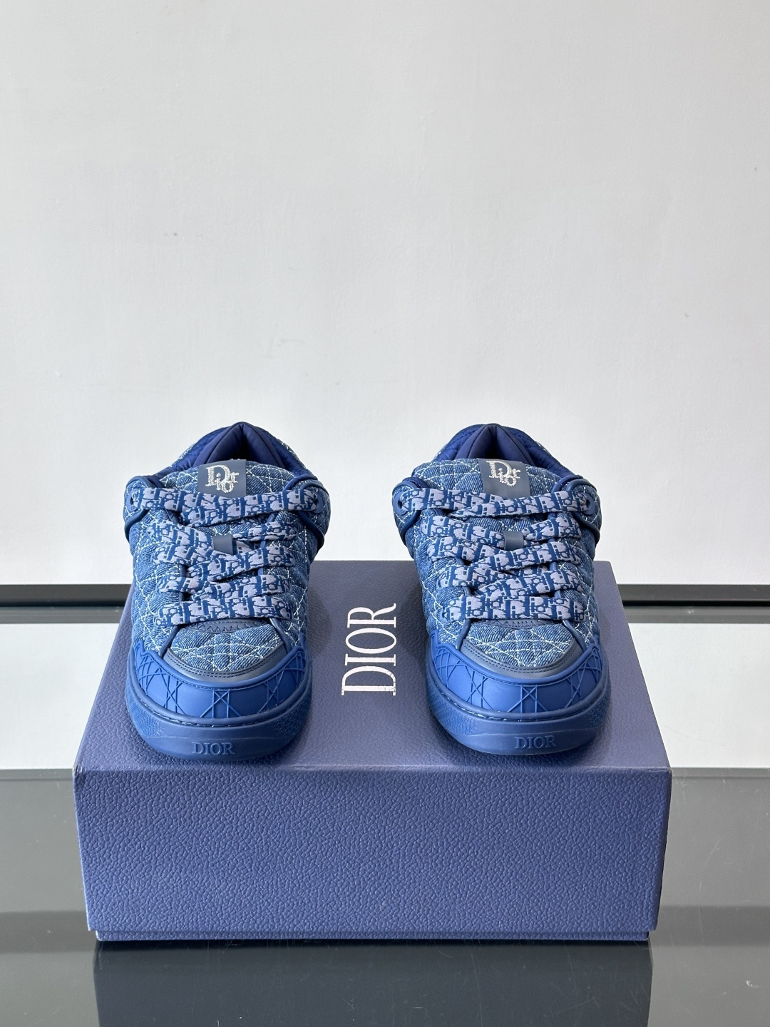 Dior B9S 藤格纹滑板鞋Dior × ERL联名B9S藤格纹滑板鞋，全球限量470双，2023春夏