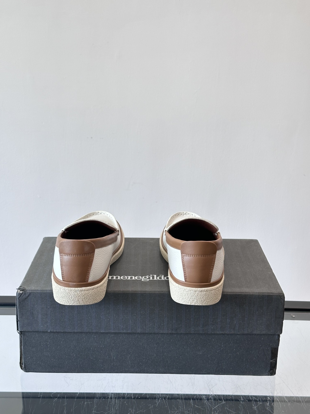 Zegna杰尼亚休闲乐福男鞋 👞！采用小牛皮面 羊皮内里及鞋垫 橡胶大底车线缝合空胶做法 面料柔软舒适又