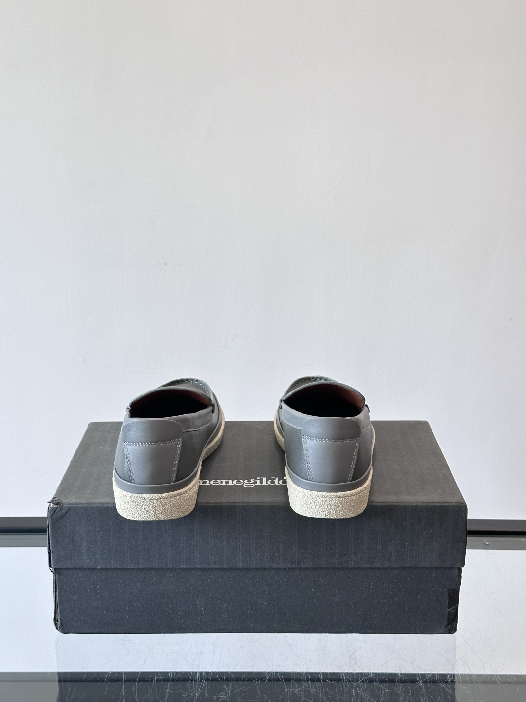 Zegna杰尼亚休闲乐福男鞋 👞！采用小牛皮面 羊皮内里及鞋垫 橡胶大底车线缝合空胶做法 面料柔软舒适又