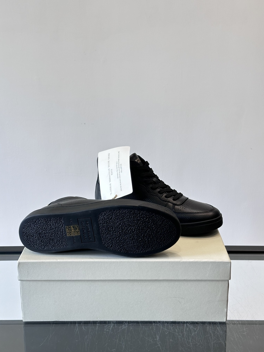 Brunello Cucinelli 男士高帮鞋意大利奢侈品牌Brunello Cucinelli出品，