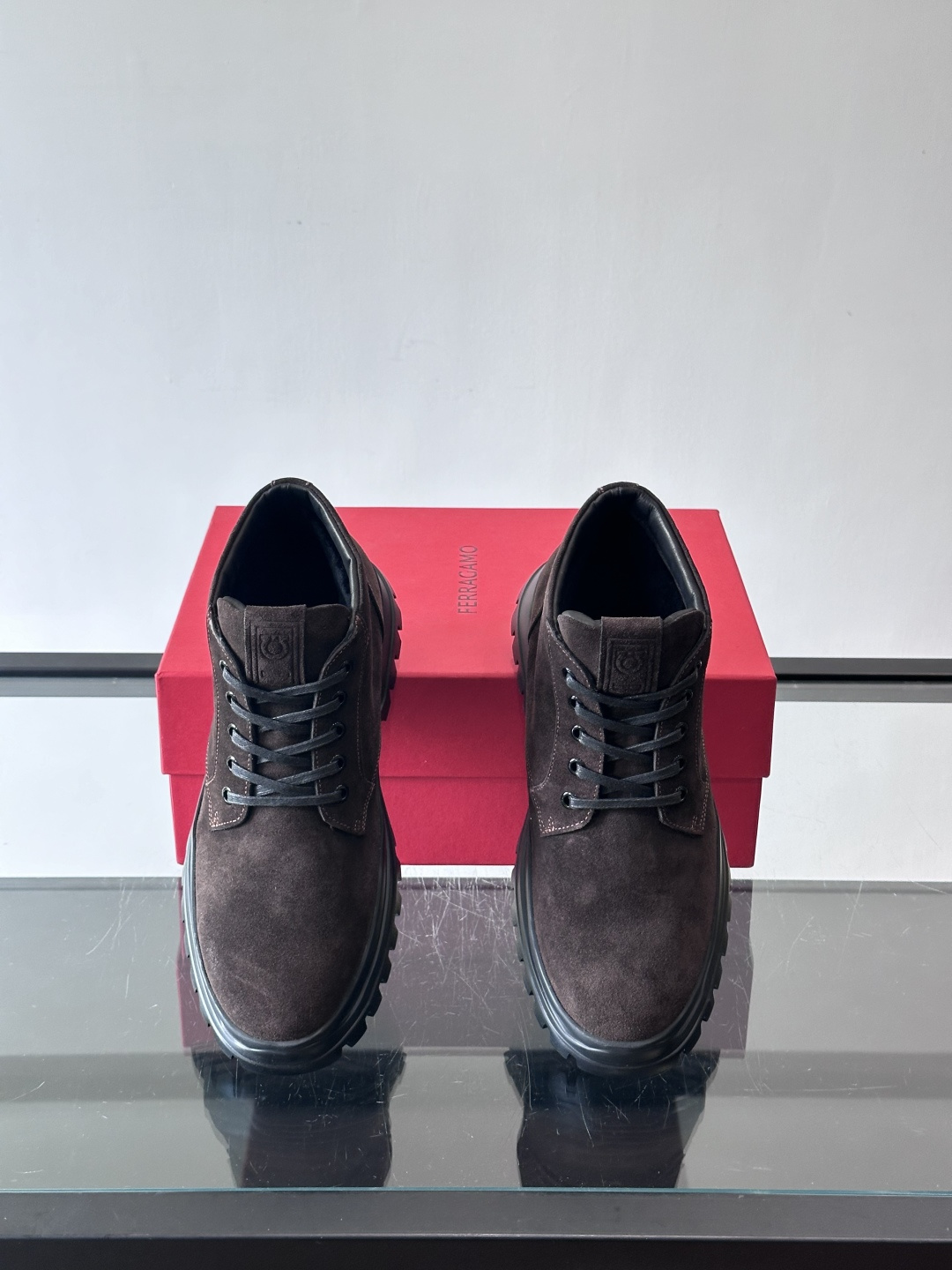 F🆕高端男士正装鞋休闲皮鞋短靴。（加绒内里）绅士臻享 型男必备 头层牛皮鞋面 皮质质感一览无余 小牛皮透