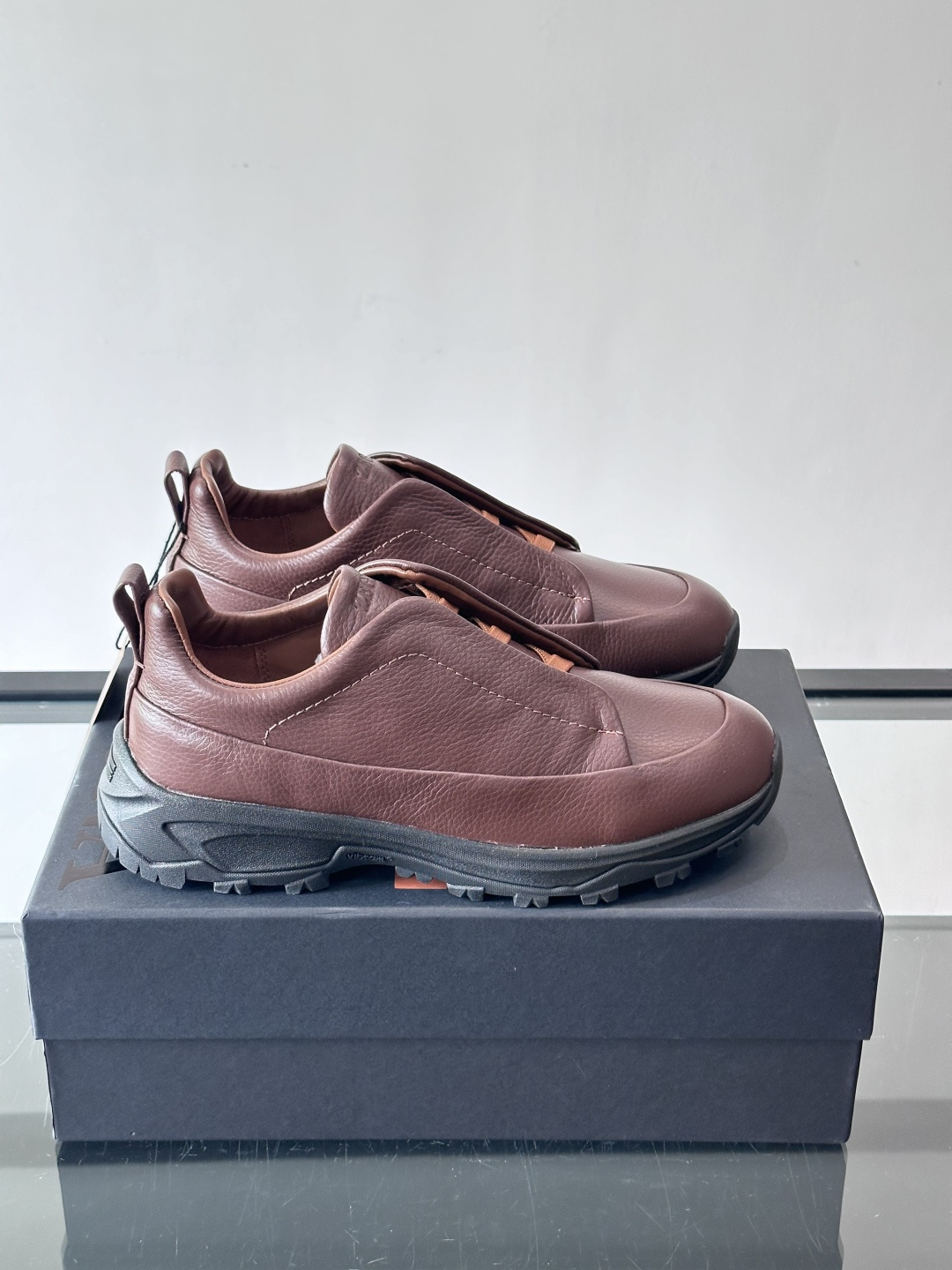 杰尼亚 TriPle Stitch™ Monte休闲鞋👟牛皮＋标志性三重交叉松紧，致敬手工缝制工艺。灵感