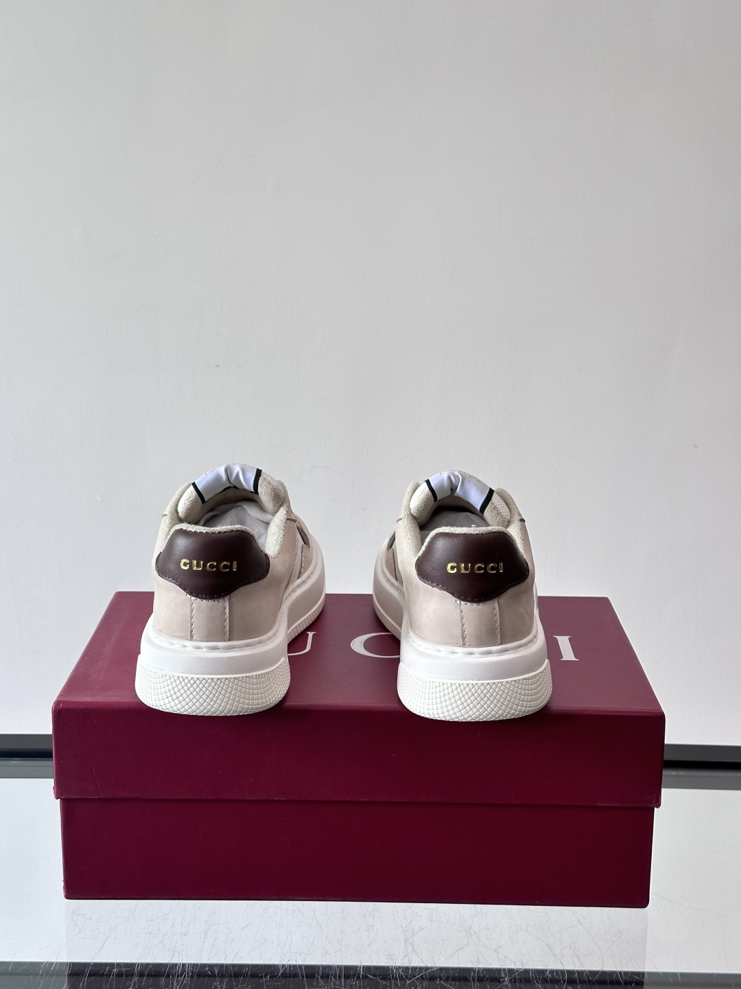 ◾️▫️Gucci男士厚底饼干鞋运动鞋，这款的舒适度真的很绝，超级轻便舒适百搭，👍必备单品，这款单品充满