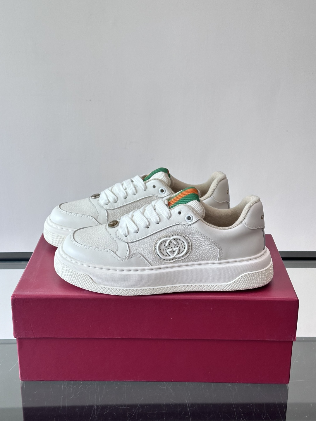 ◾️▫️Gucci男士厚底饼干鞋运动鞋，这款的舒适度真的很绝，超级轻便舒适百搭，👍必备单品，这款单品充满