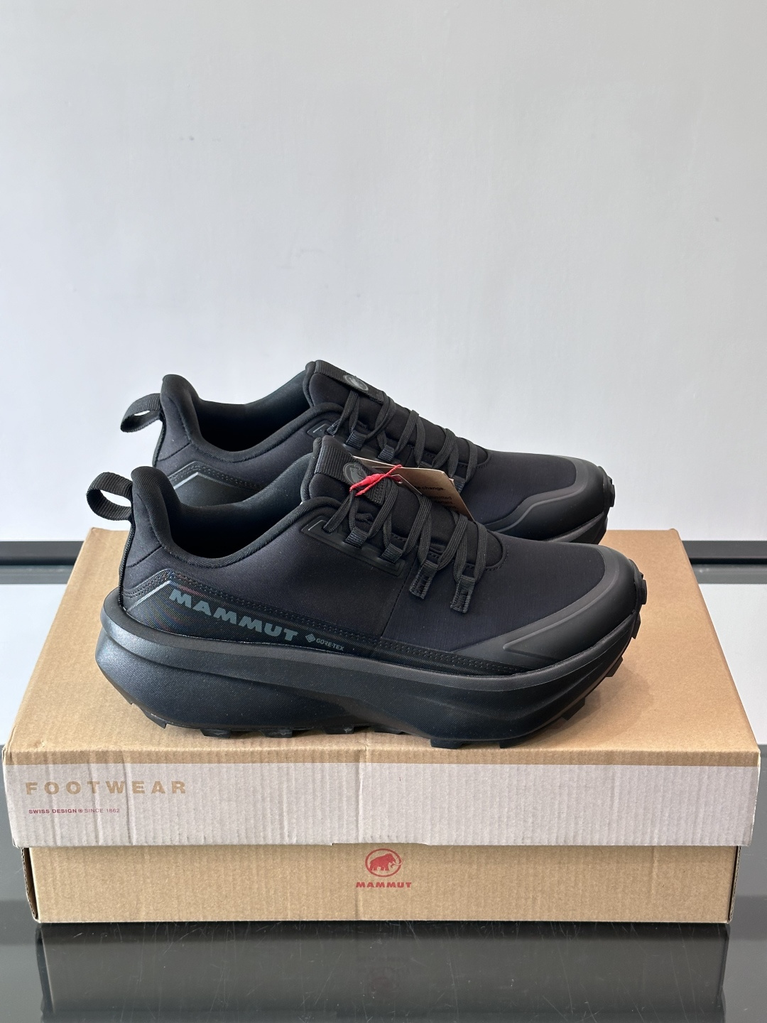 猛犸象Aenergy Hike Low GTX徒步鞋，专为户外徒步设计，Gore-Tex防水透气，潮湿环