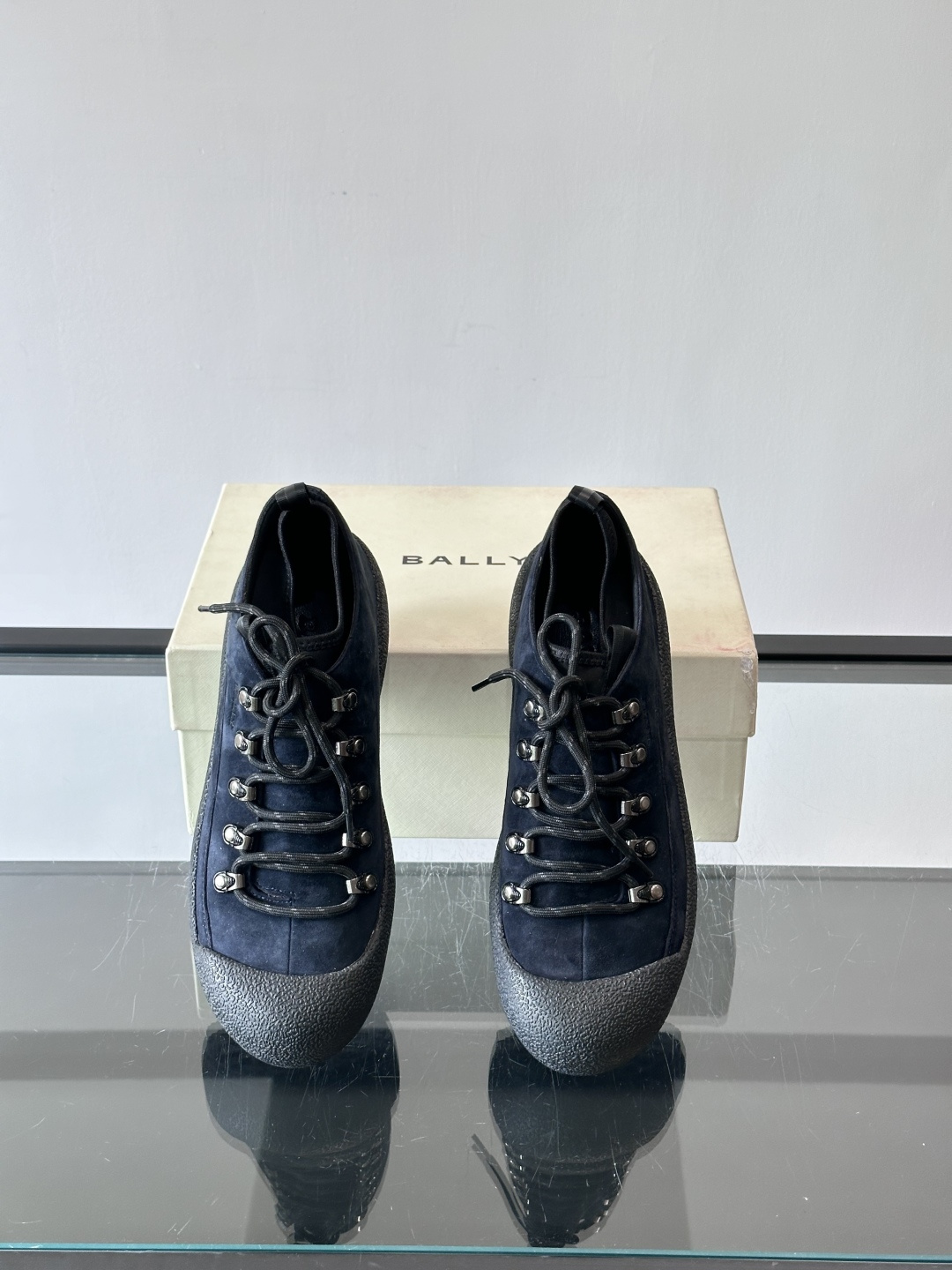 🖤BALLY Modular雪地靴，秋冬新品，采用雾面牛皮+小牛皮拼接，弹力织物鞋口，套脚or系带都OK