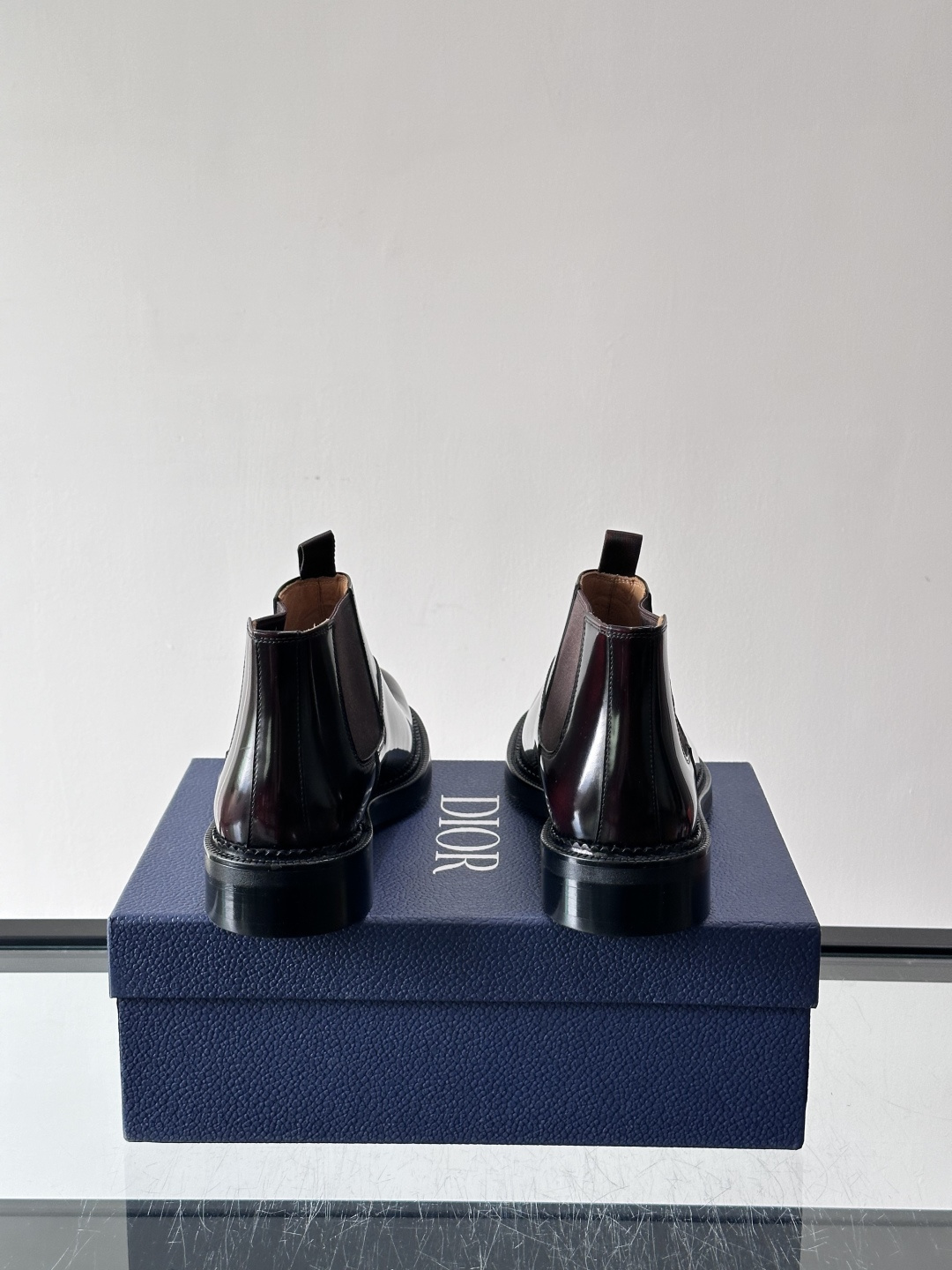 ◾️▫️Dio～r奢品男士高帮靴，纯手工制作，内外均为进口头层牛皮，高端精品精湛工艺，意大利进口双层真皮