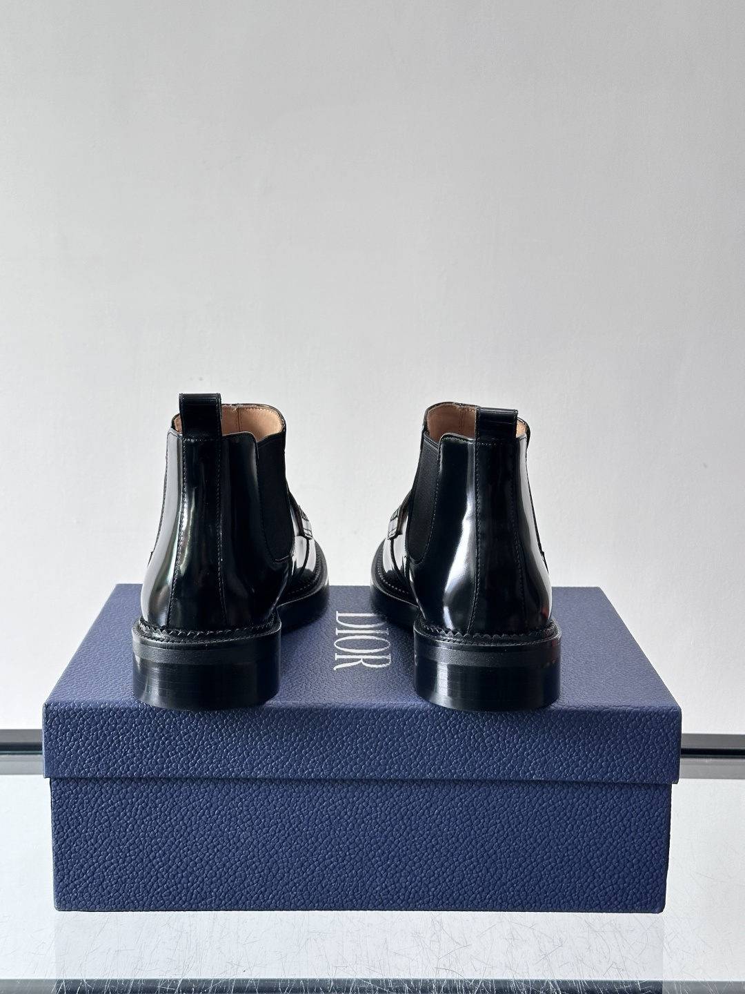 ◾️▫️Dio～r奢品男士高帮靴，纯手工制作，内外均为进口头层牛皮，高端精品精湛工艺，意大利进口双层真皮