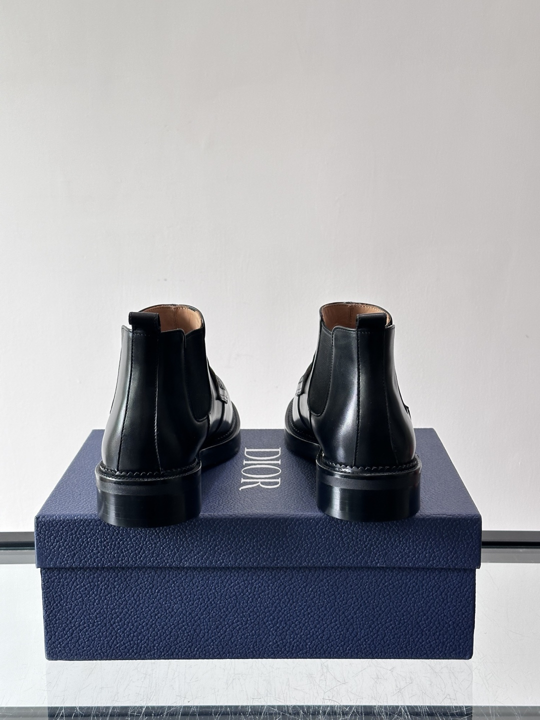 ◾️▫️Dio～r奢品男士高帮靴，纯手工制作，内外均为进口头层牛皮，高端精品精湛工艺，意大利进口双层真皮