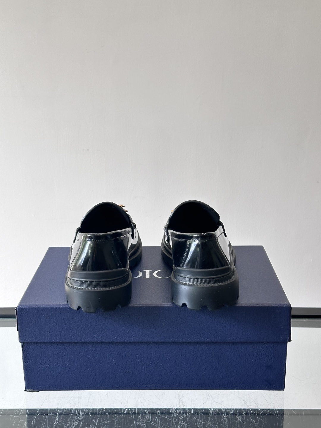 Dior 2026春季男士德比鞋，黑色皮革+Oblique印花拼接，细节满分！厚底橡胶鞋底，防滑又舒适，
